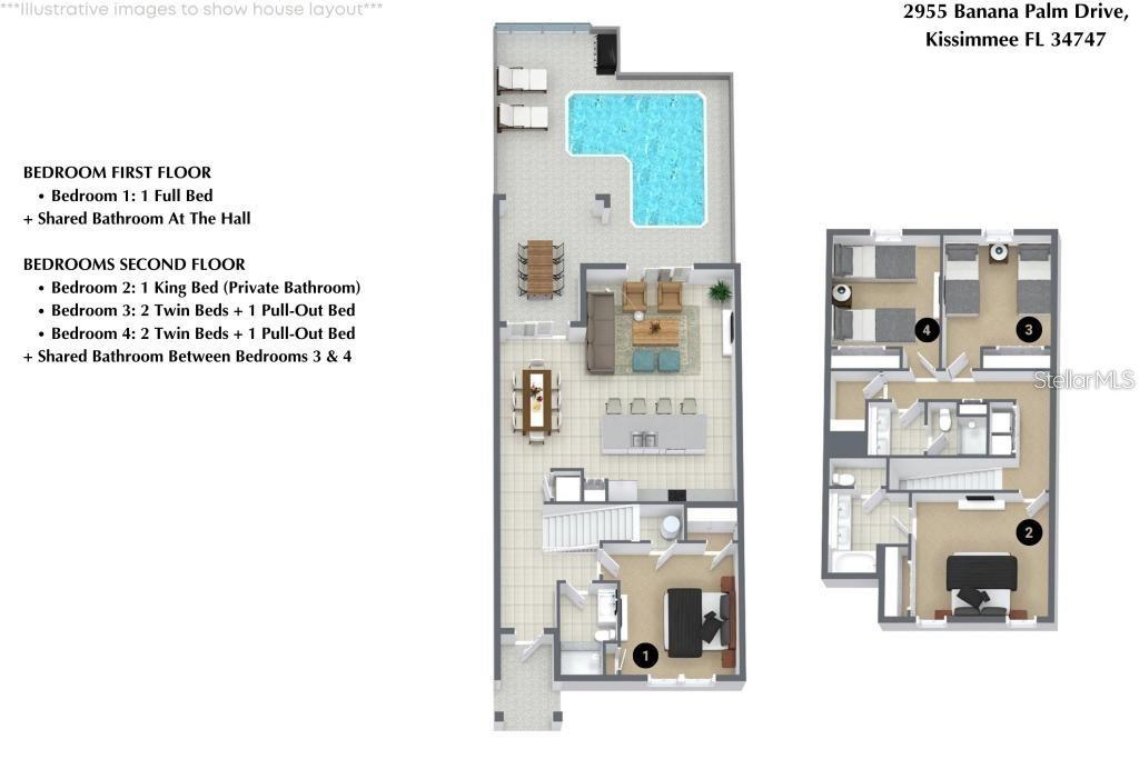 2955 BANANA PALM DR, KISSIMMEE, FL, 34747
