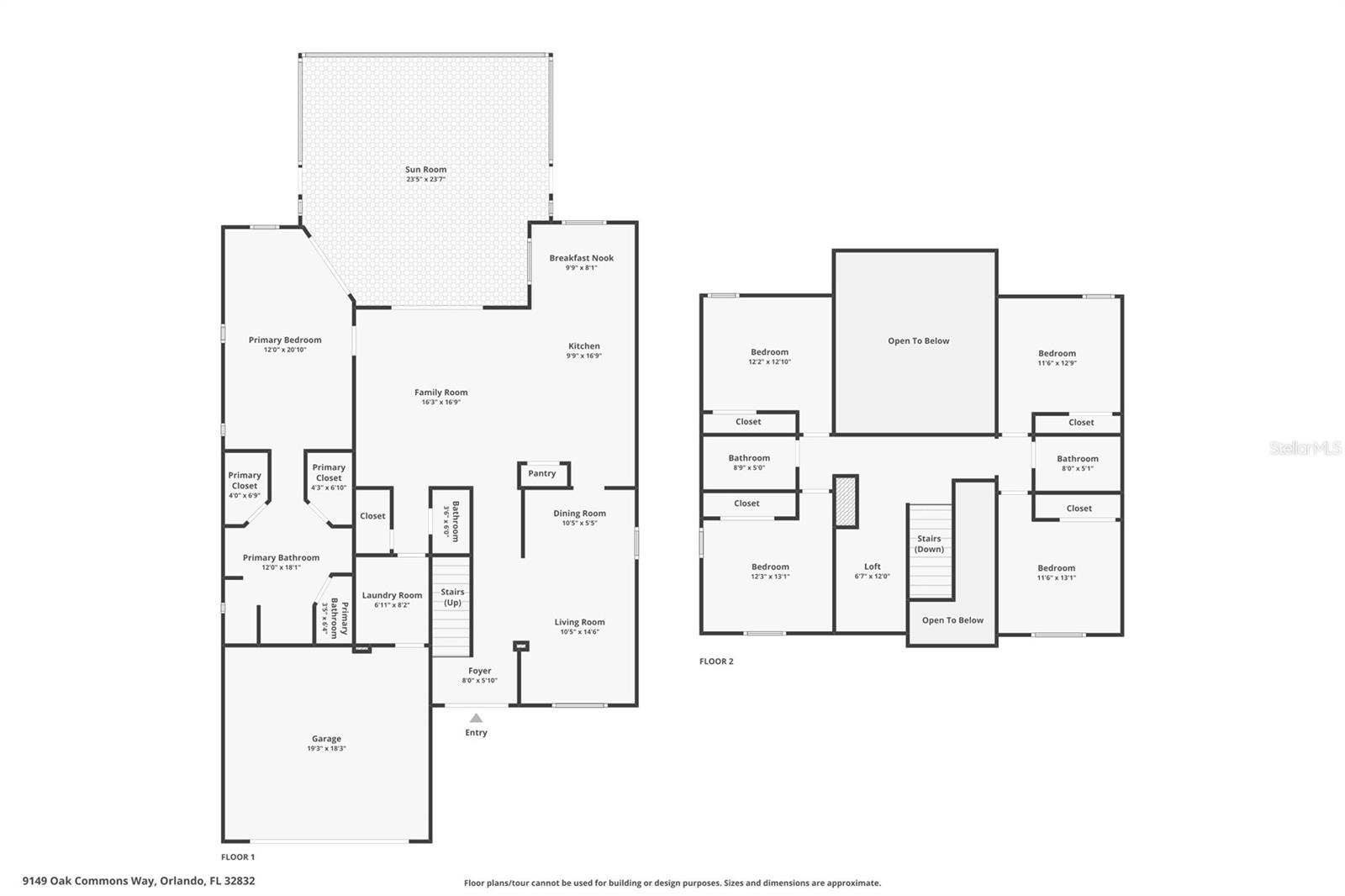 9149 OAK COMMONS WAY, ORLANDO, FL, 32832