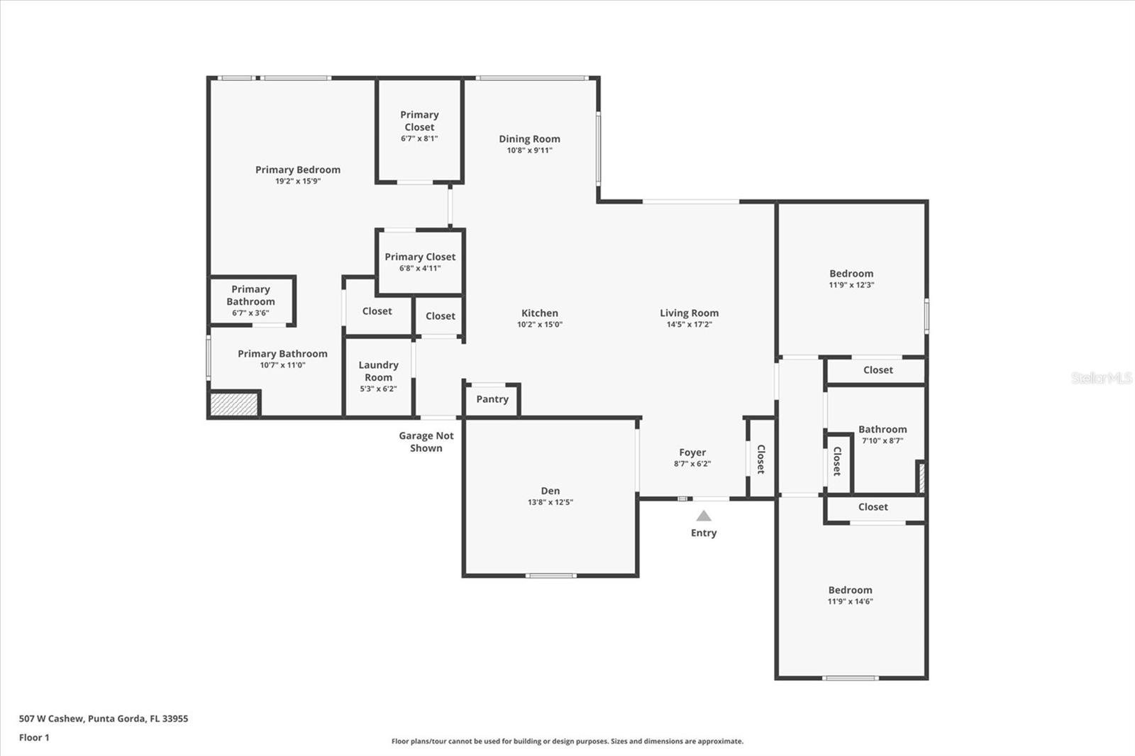 507 W CASHEW, PUNTA GORDA, FL, 33955