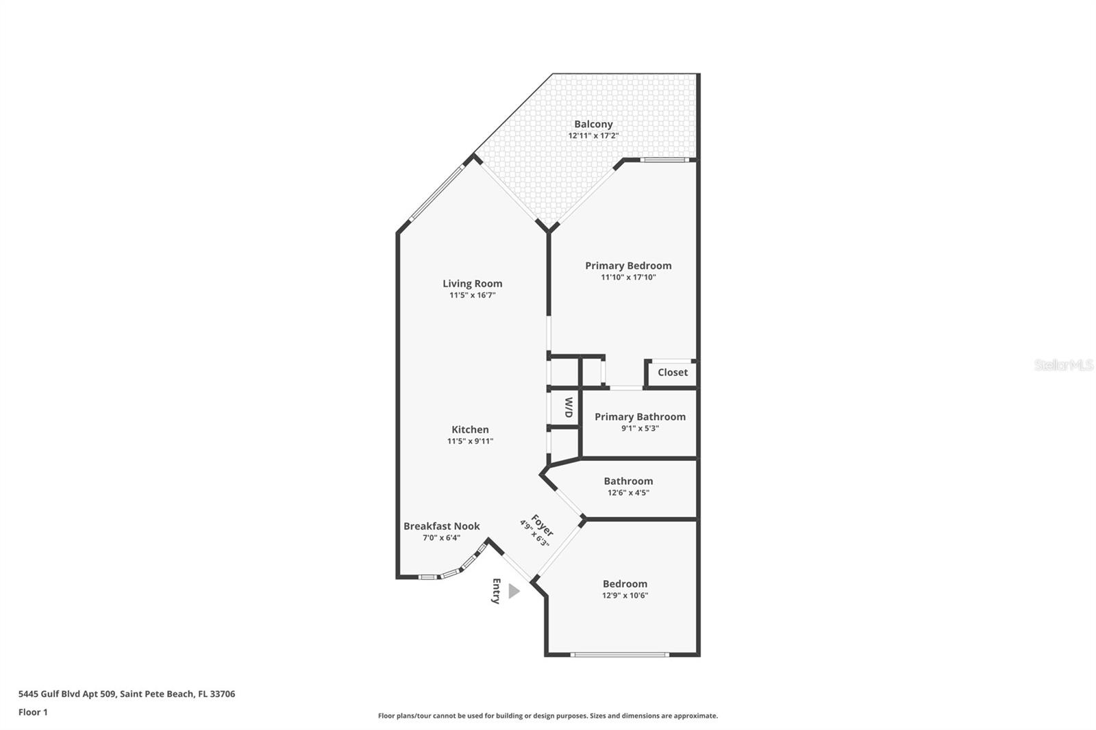 5445 GULF BLVD #509, ST PETE BEACH, FL, 33706