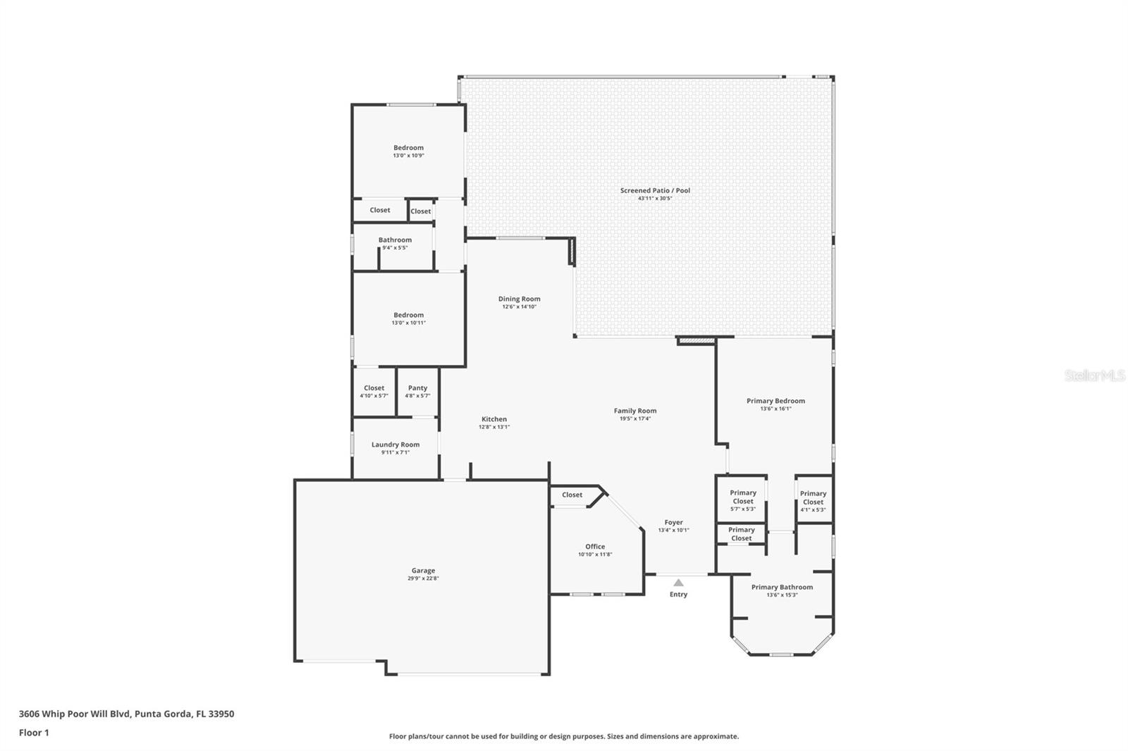 3606 WHIPPOORWILL BLVD, PUNTA GORDA, FL, 33950