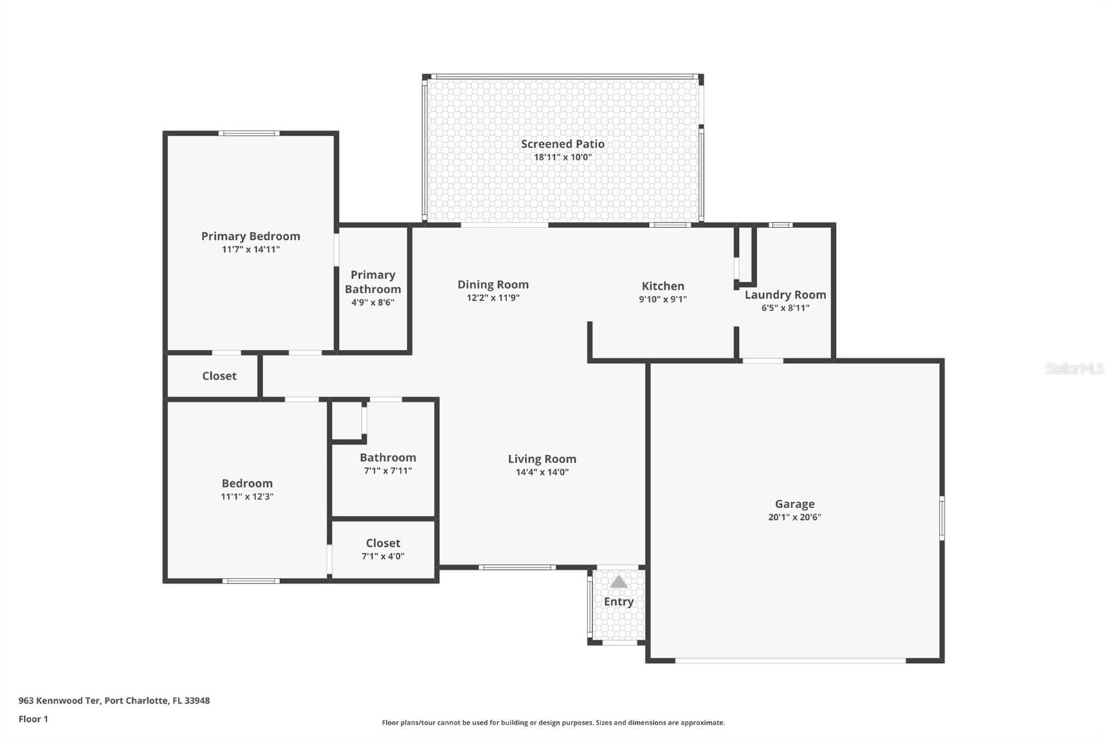 963 KENNWOOD TER NW, PORT CHARLOTTE, FL, 33948
