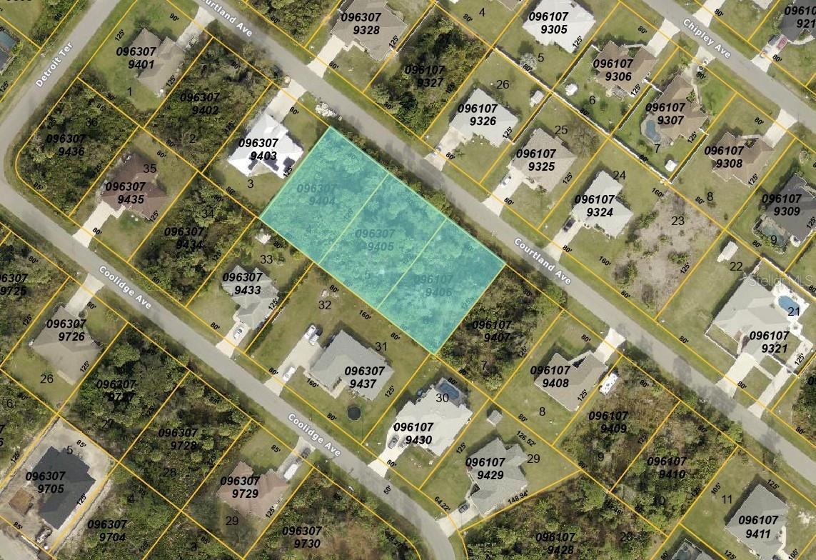 Lots 4, 5 & 6 COURTLAND AVE, NORTH PORT, FL, 34286