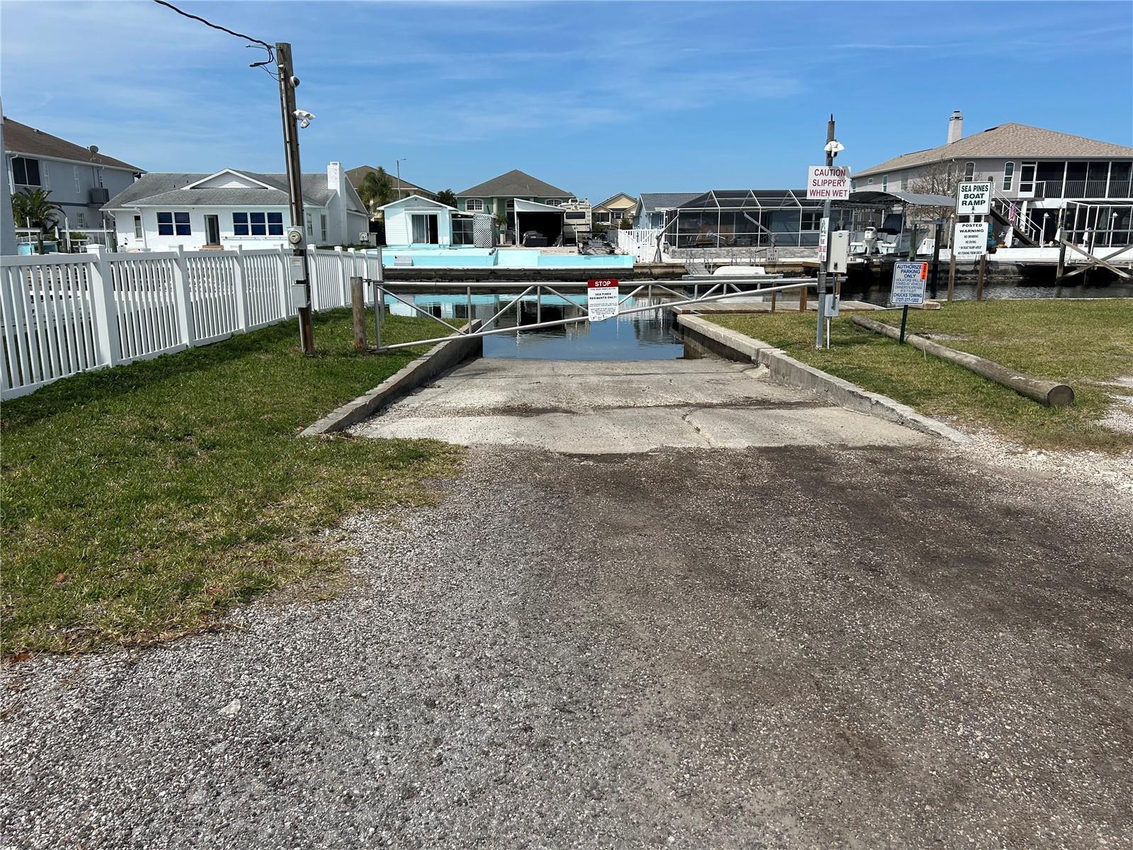Sea Pine Boat Ramp / Direct Gulf Access
