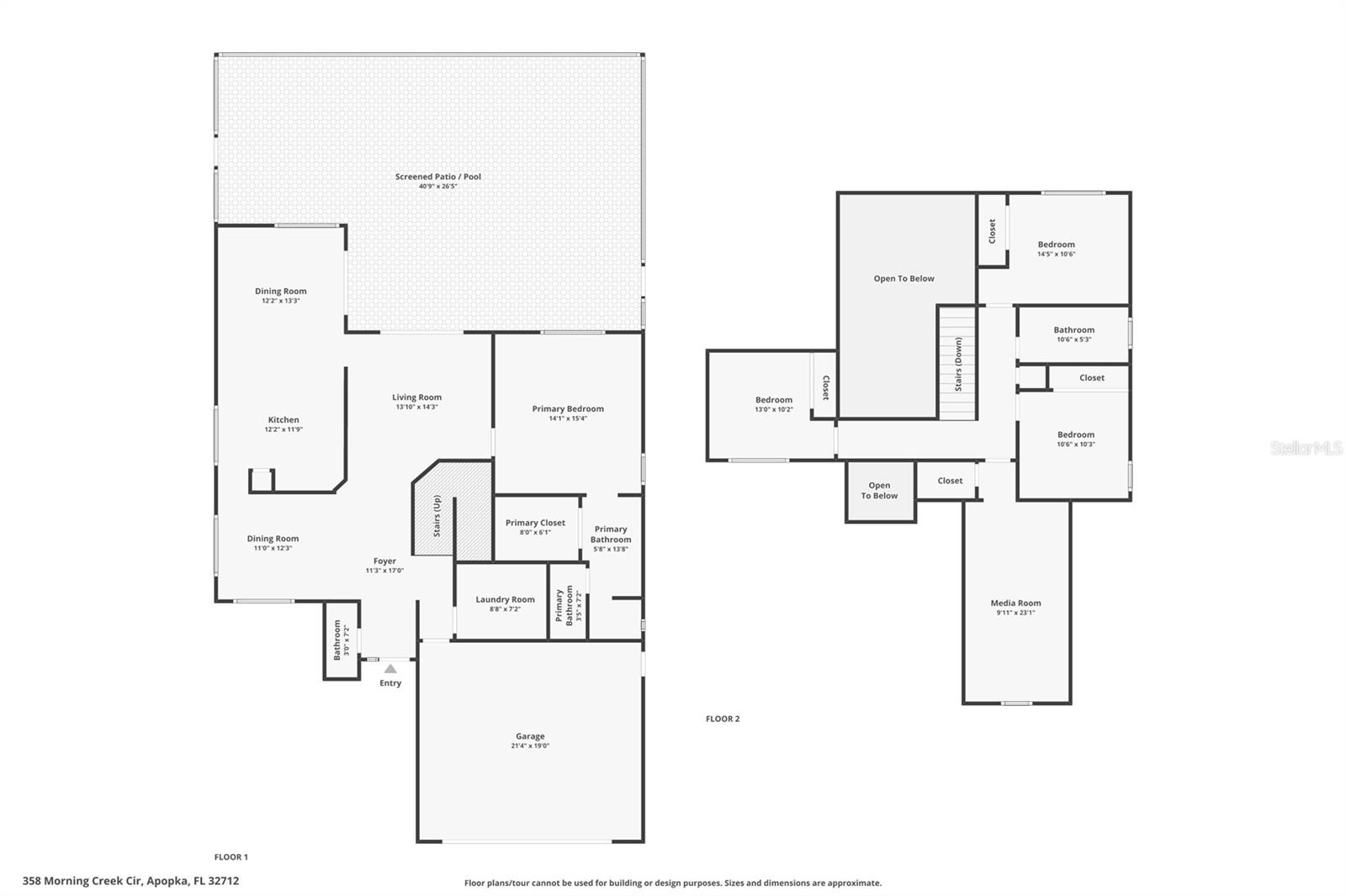 358 MORNING CREEK CIR, APOPKA, FL, 32712