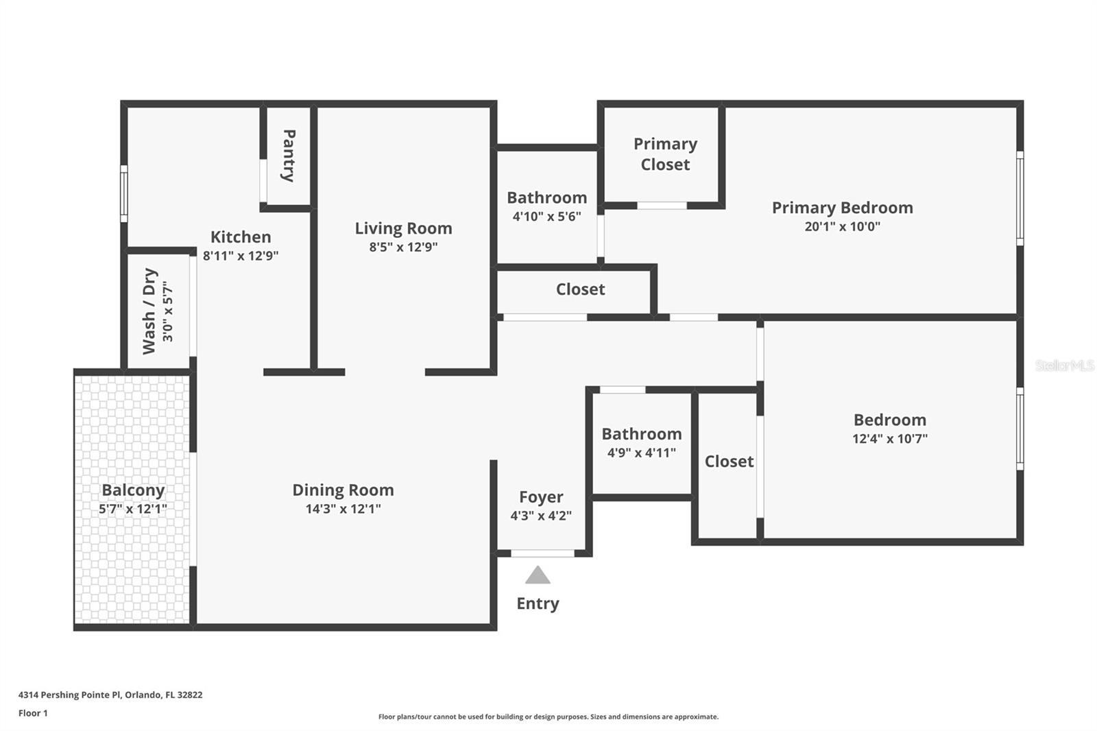 4314 PERSHING POINTE PL #4, ORLANDO, FL, 32822