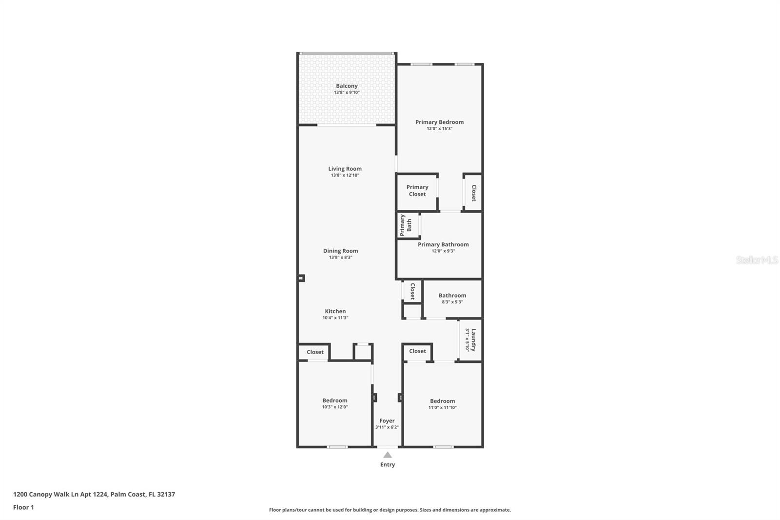 1200 CANOPY WALK LN #1224, PALM COAST, FL, 32137