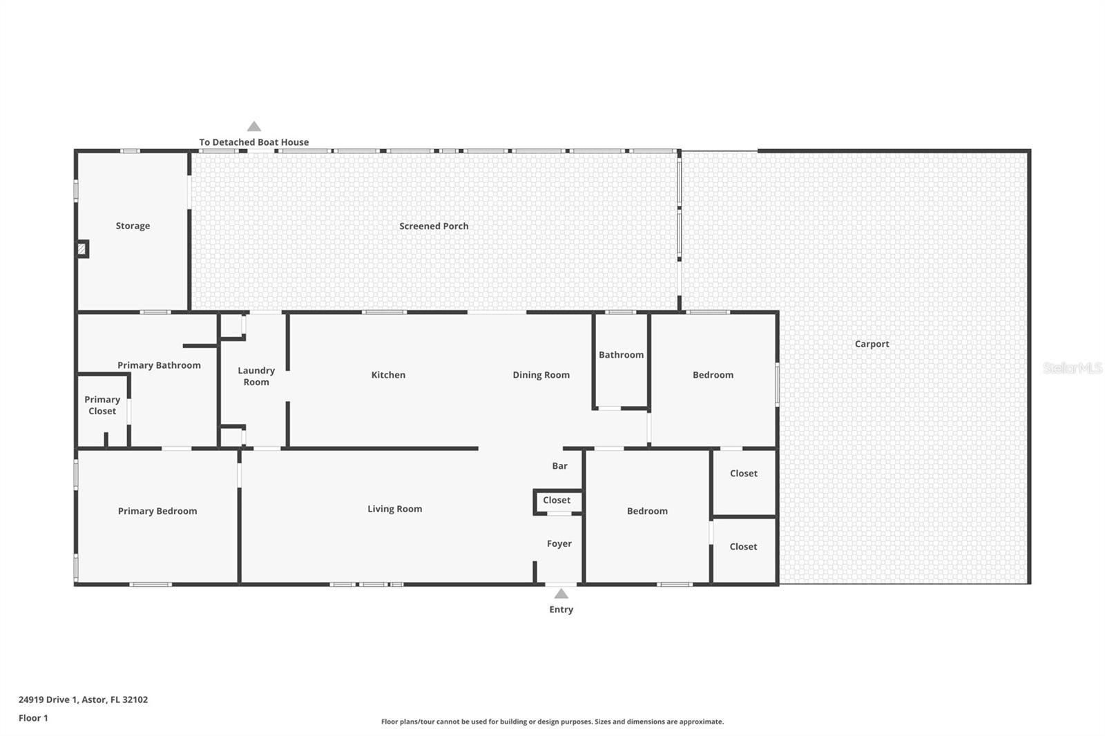 24919 DRIVE NO 1, ASTOR, FL, 32102