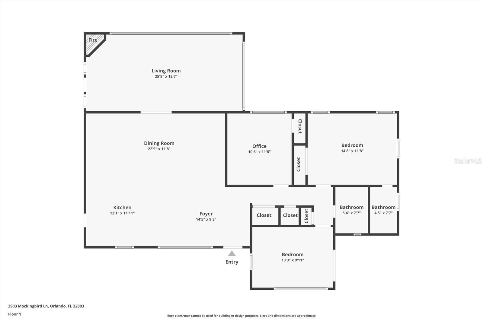 3903 MOCKINGBIRD LN, ORLANDO, FL, 32803