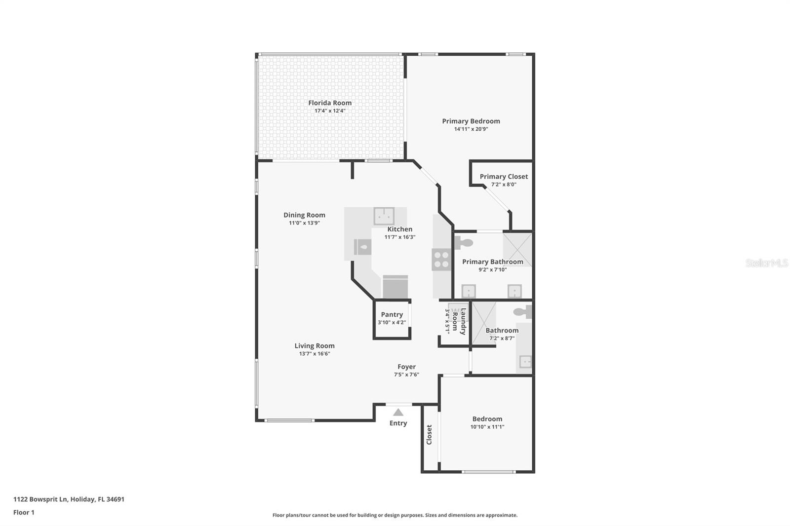 1122 BOWSPRIT LN #1107, HOLIDAY, FL, 34691