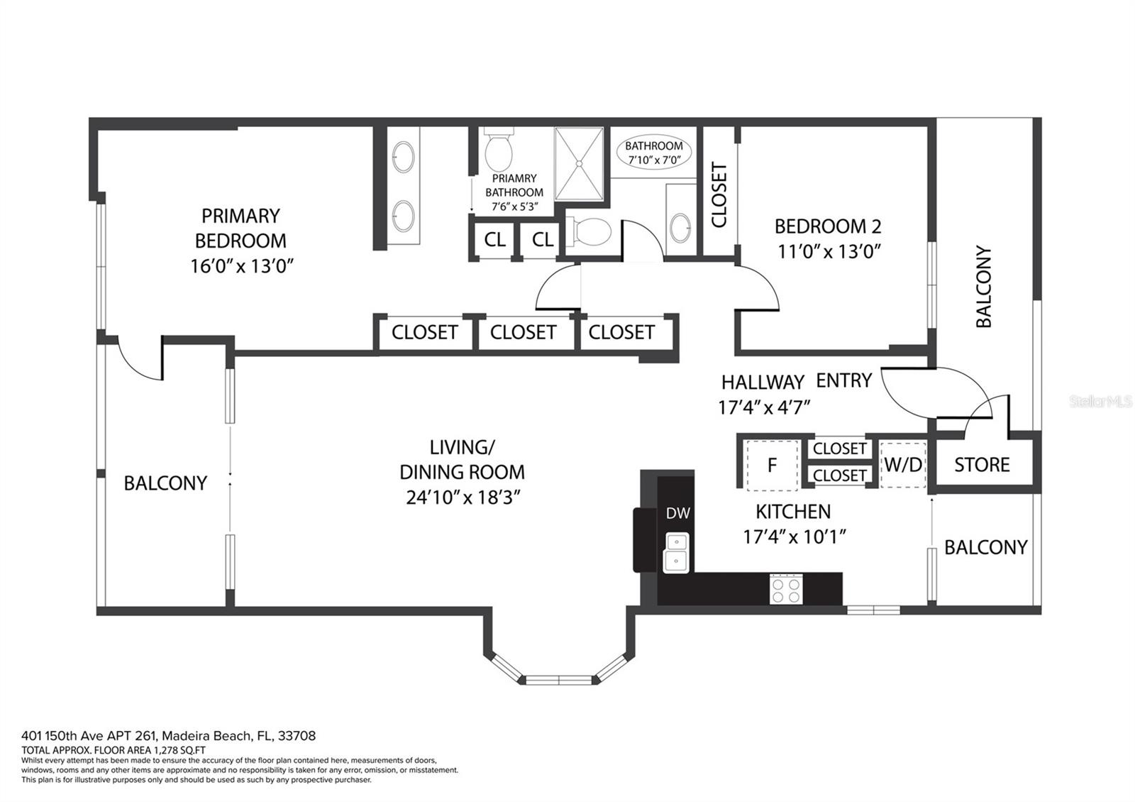 401 150TH AVE #261, MADEIRA BEACH, FL, 33708