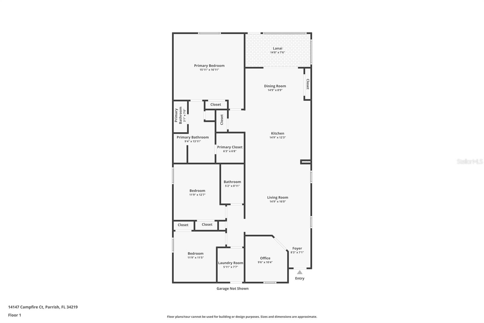 14147 CAMPFIRE CT, PARRISH, FL, 34219