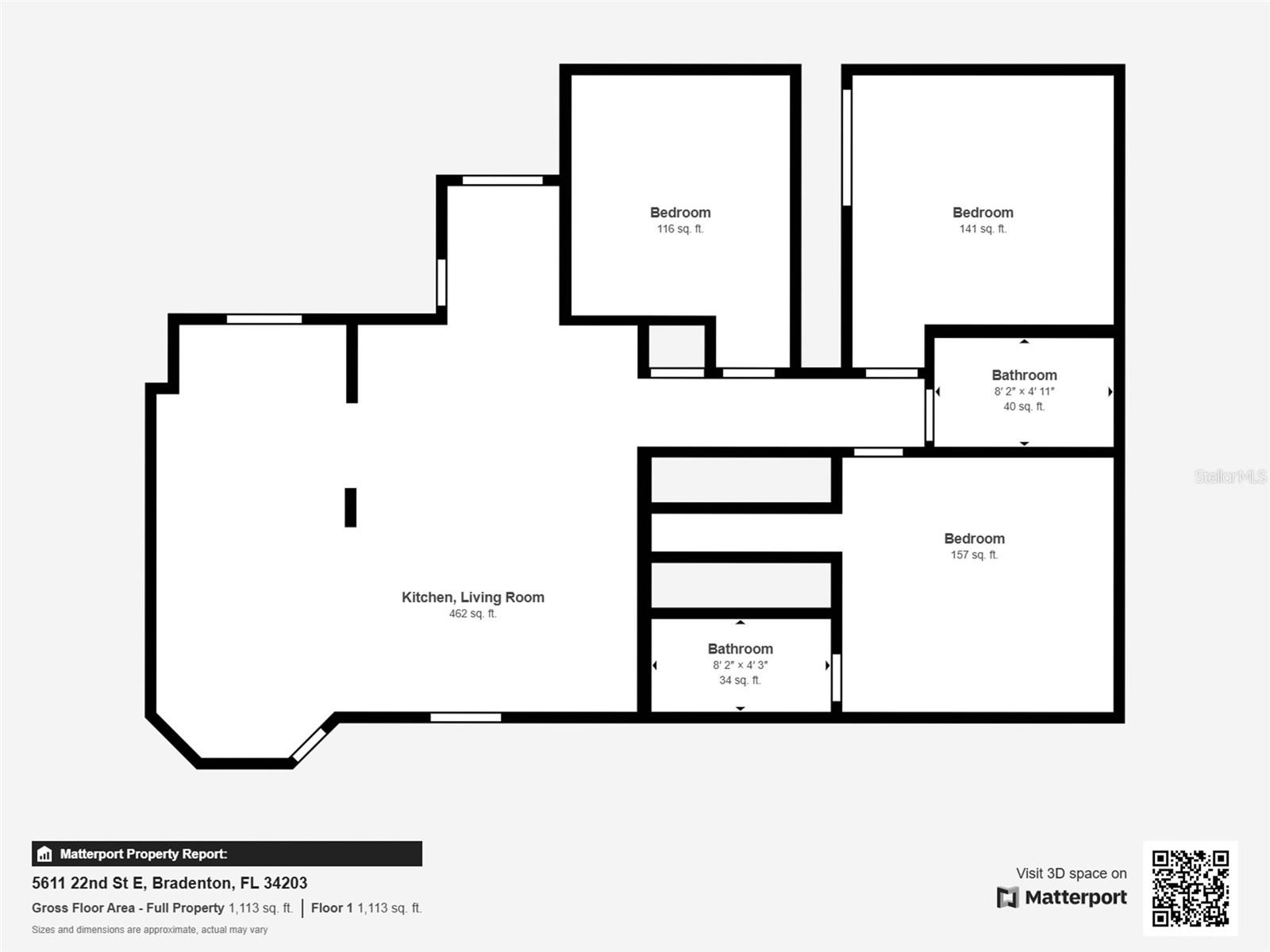 5611 22ND ST E, BRADENTON, FL, 34203