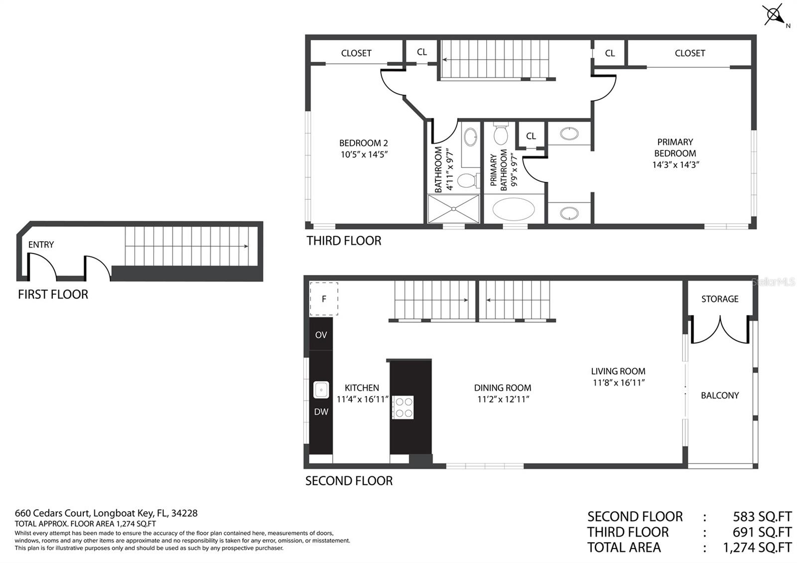 660 CEDARS CT, LONGBOAT KEY, FL, 34228