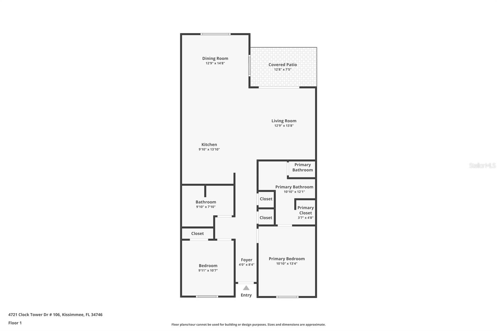 4721 CLOCK TOWER DR #106, KISSIMMEE, FL, 34746