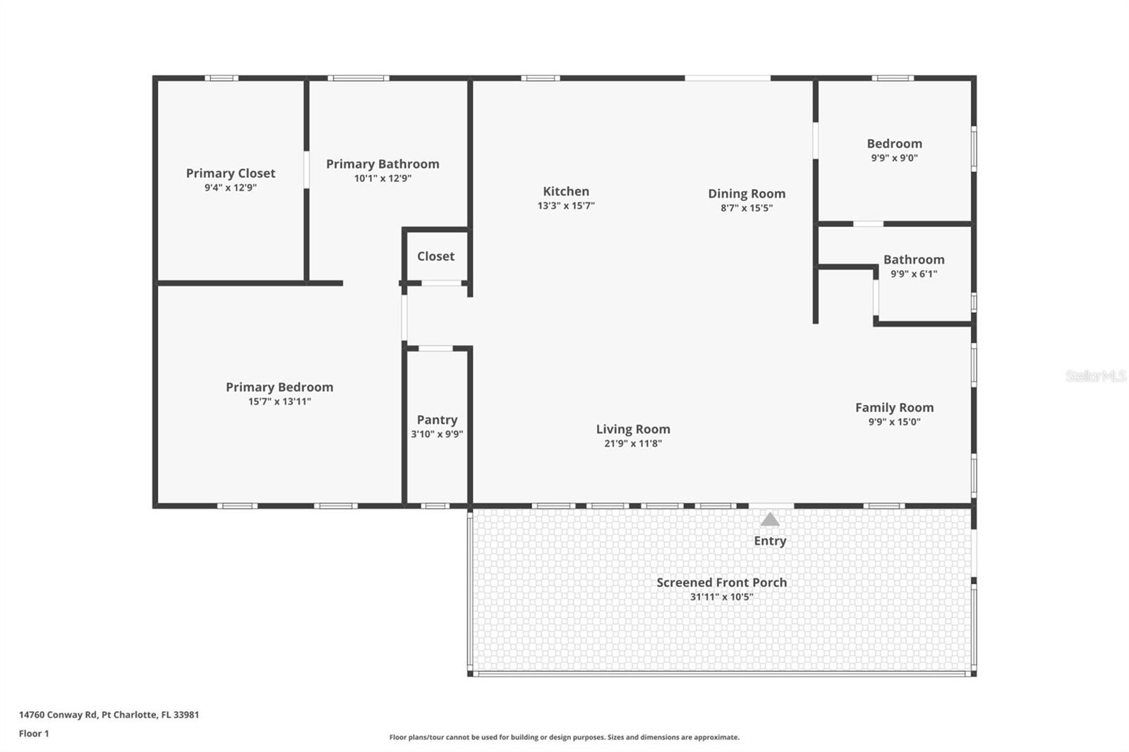 14760 CONWAY RD, PORT CHARLOTTE, FL, 33981