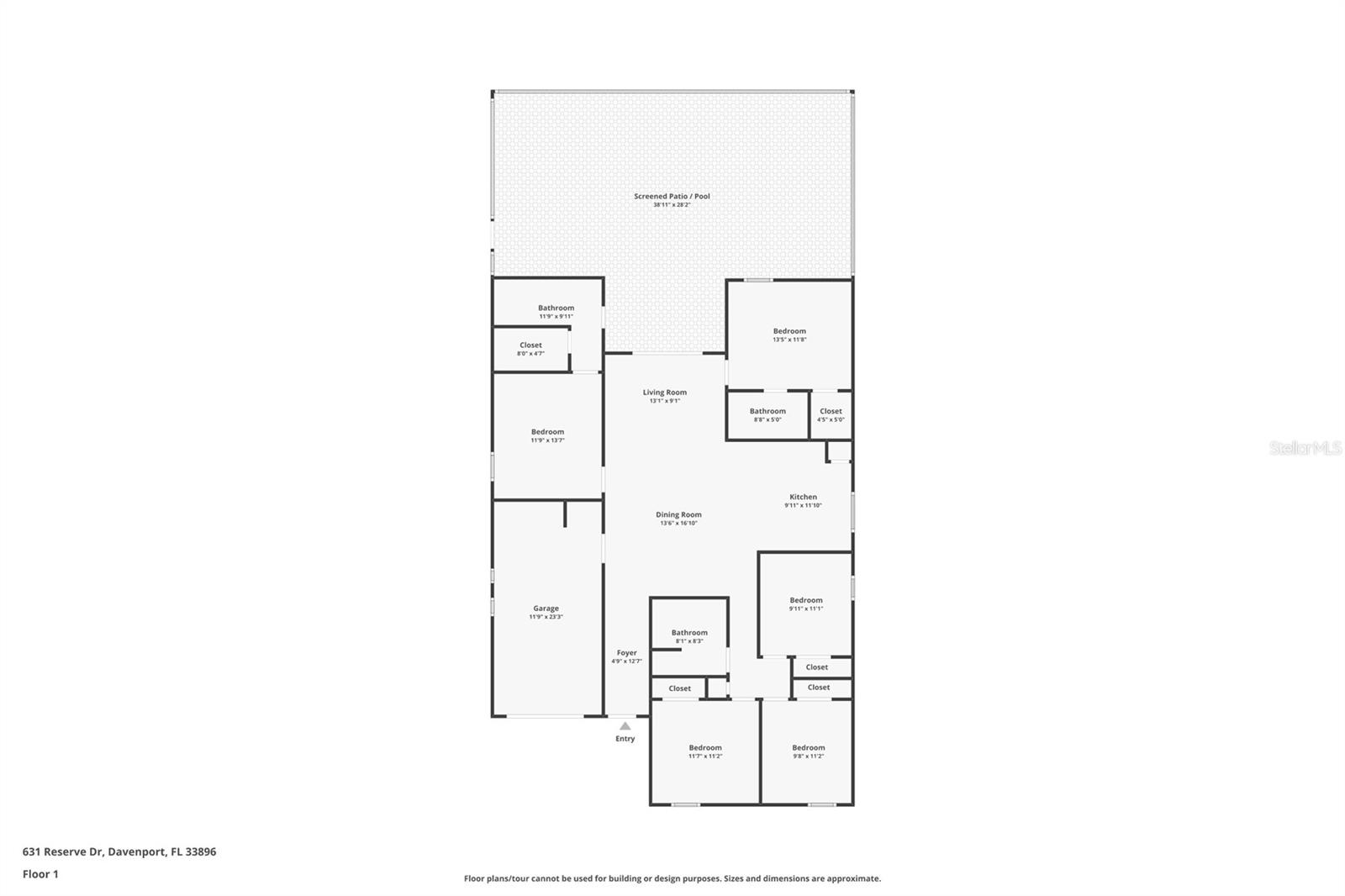631 RESERVE DR, DAVENPORT, FL, 33896