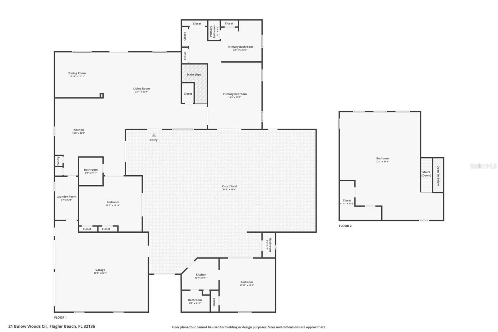 21 BULOW WOODS CIR, FLAGLER BEACH, FL, 32136