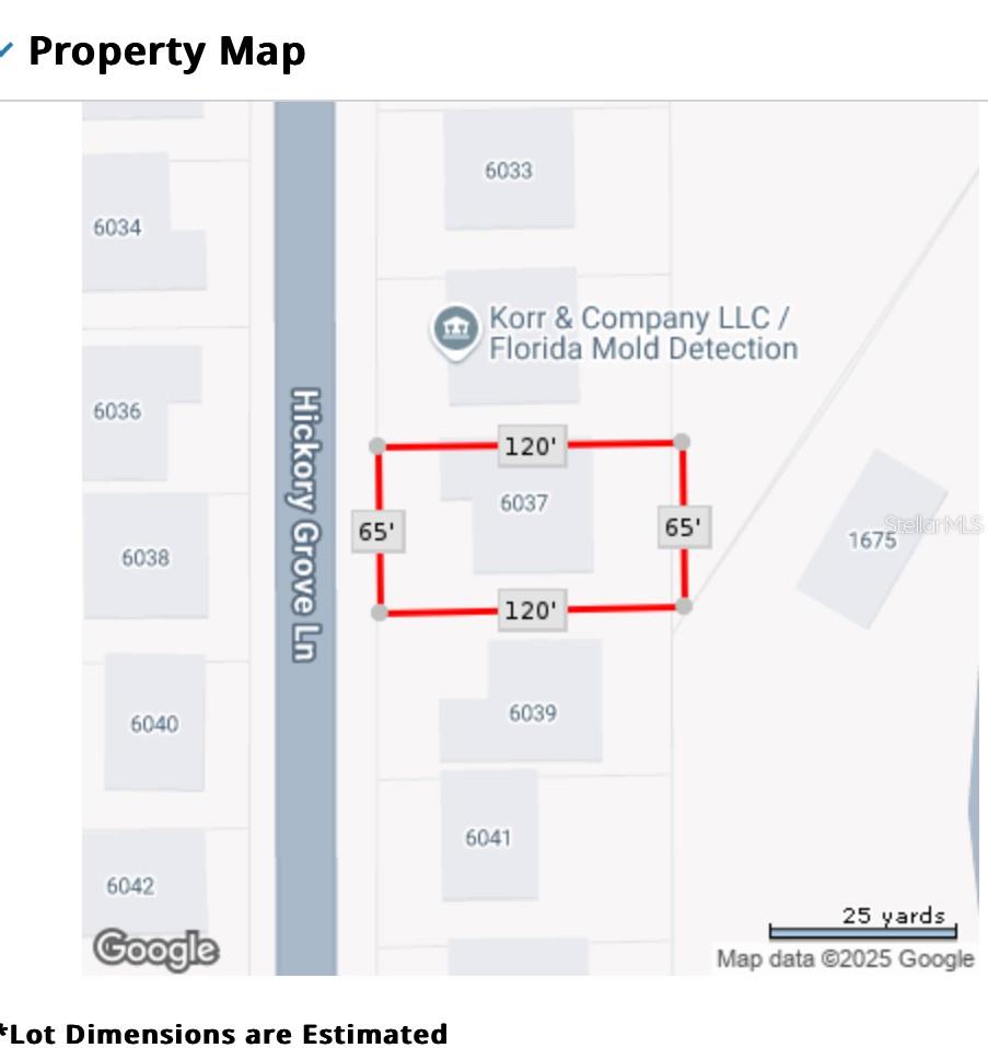 6037 HICKORY GROVE LN, PORT ORANGE, FL, 32128