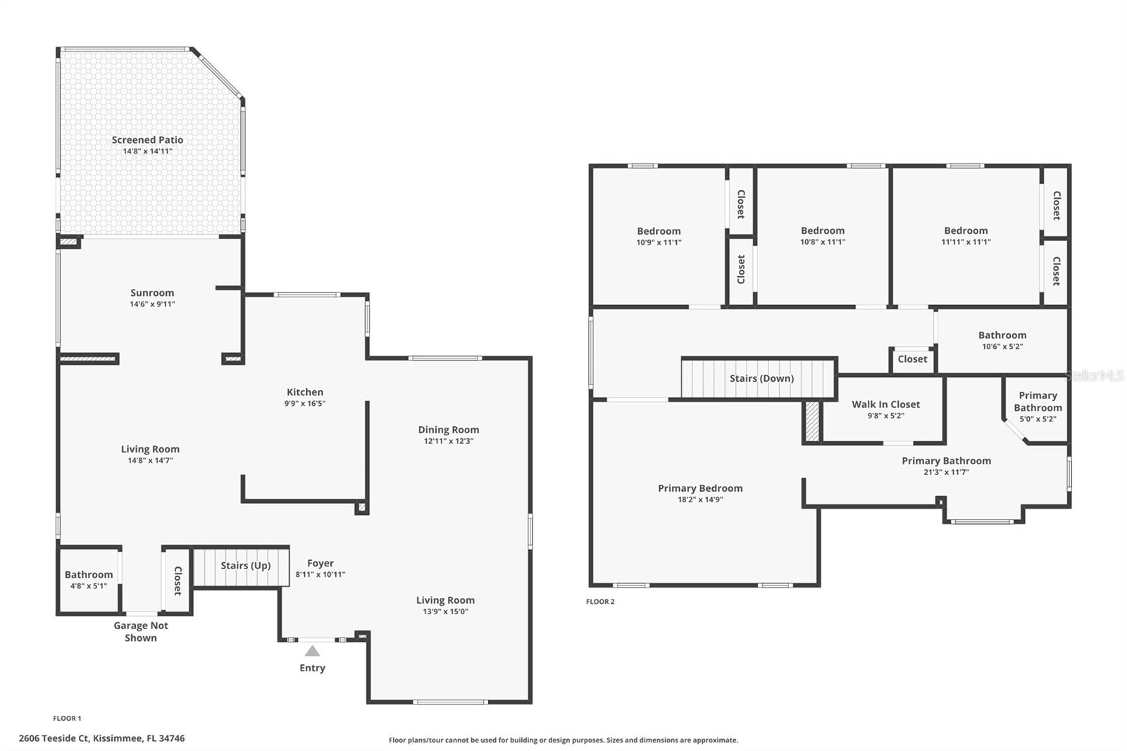 2606 TEESIDE CT, KISSIMMEE, FL, 34746