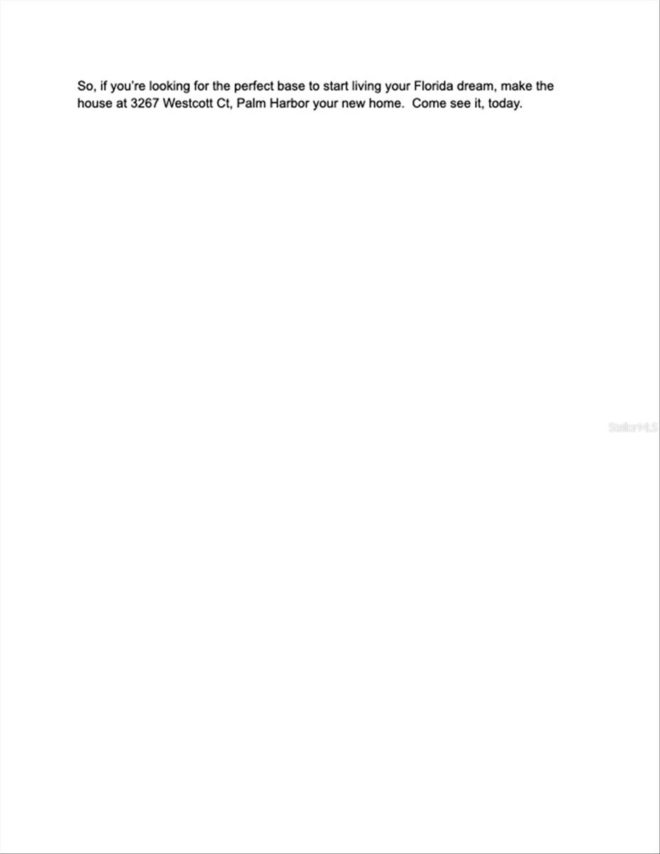 3267 WESTCOTT CT, PALM HARBOR, FL, 34684