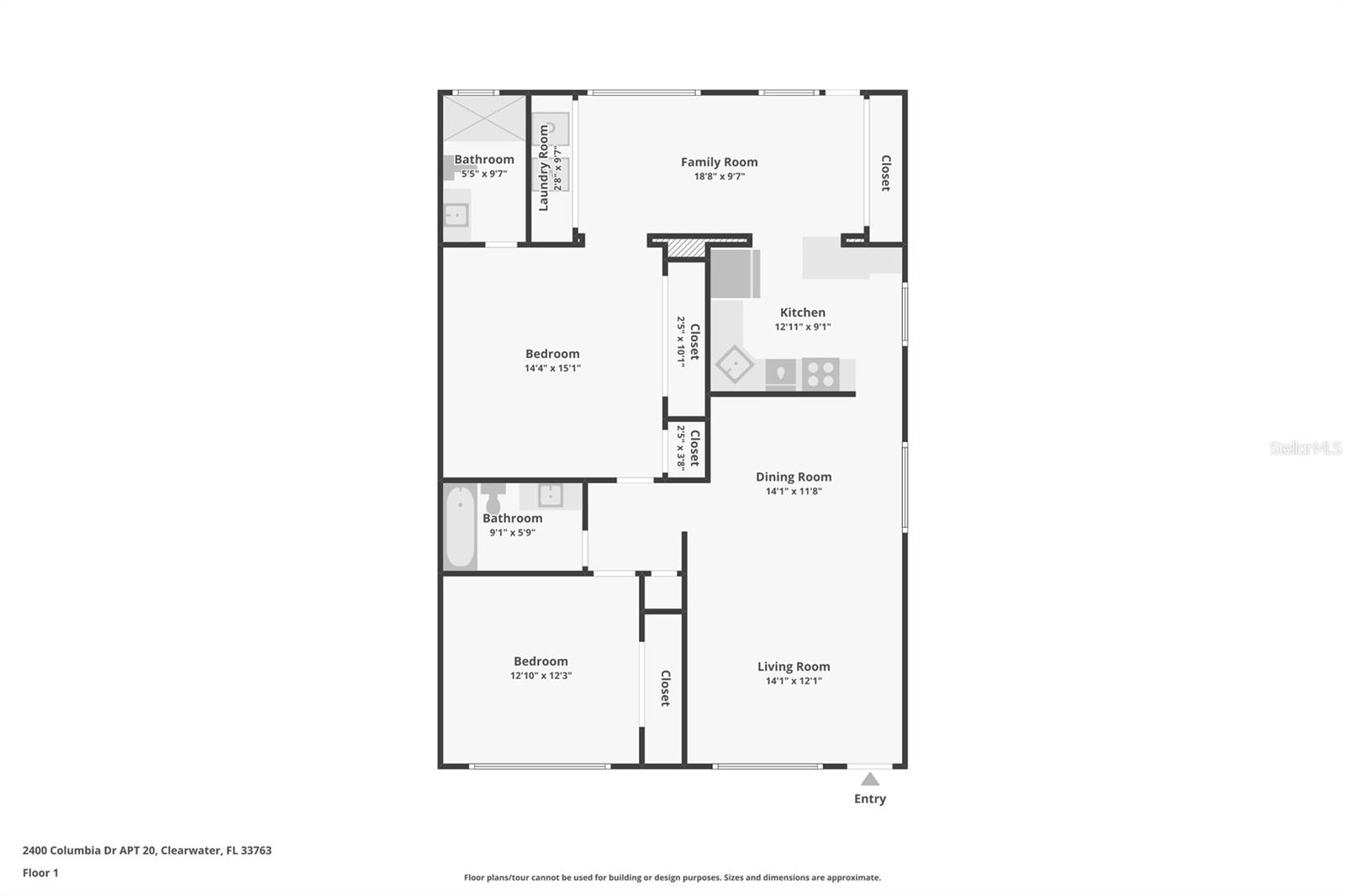 2400 COLUMBIA DR #20, CLEARWATER, FL, 33763