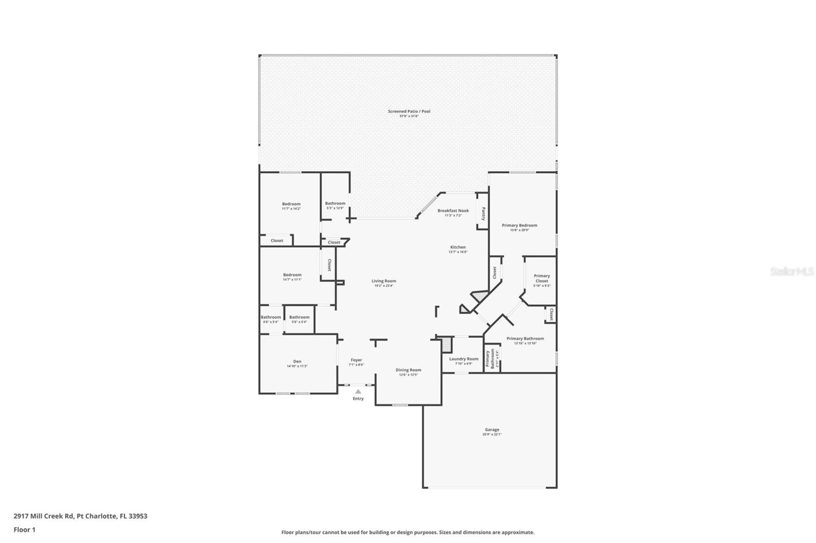 2917 MILL CREEK RD, PORT CHARLOTTE, FL, 33953
