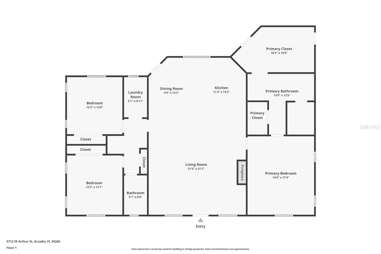 3712 SE ARTHUR ST, ARCADIA, FL, 34266