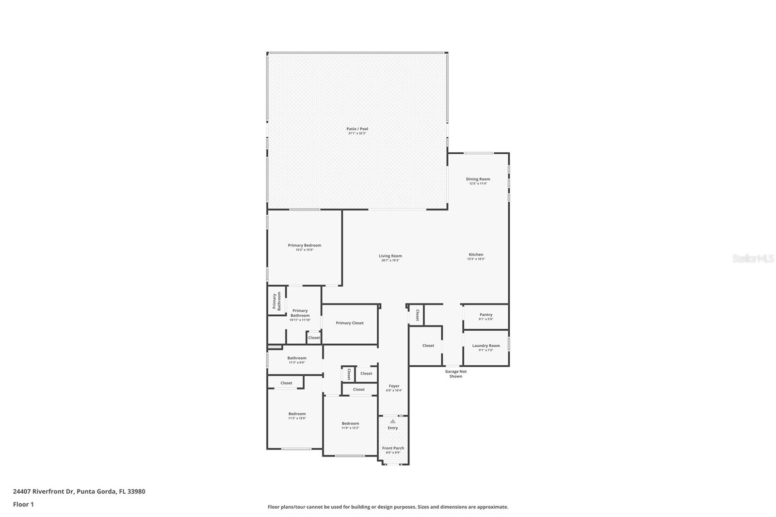 24407 RIVERFRONT DR, PUNTA GORDA, FL, 33980