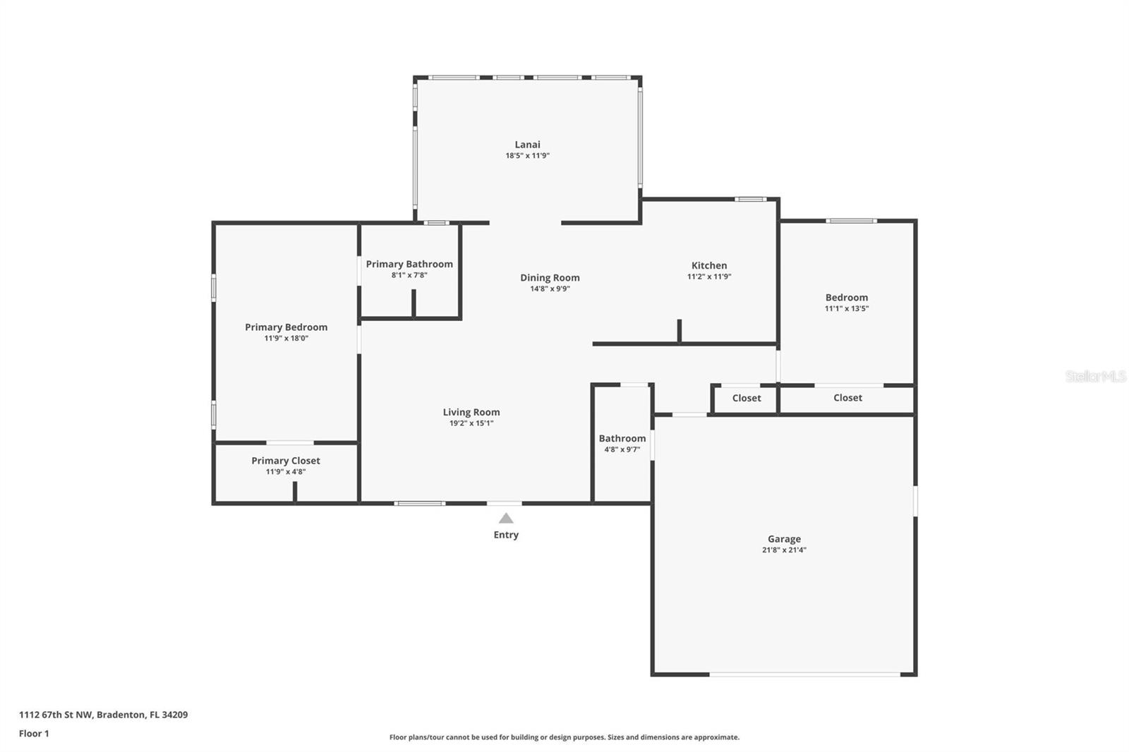 1112 67TH ST NW, BRADENTON, FL, 34209
