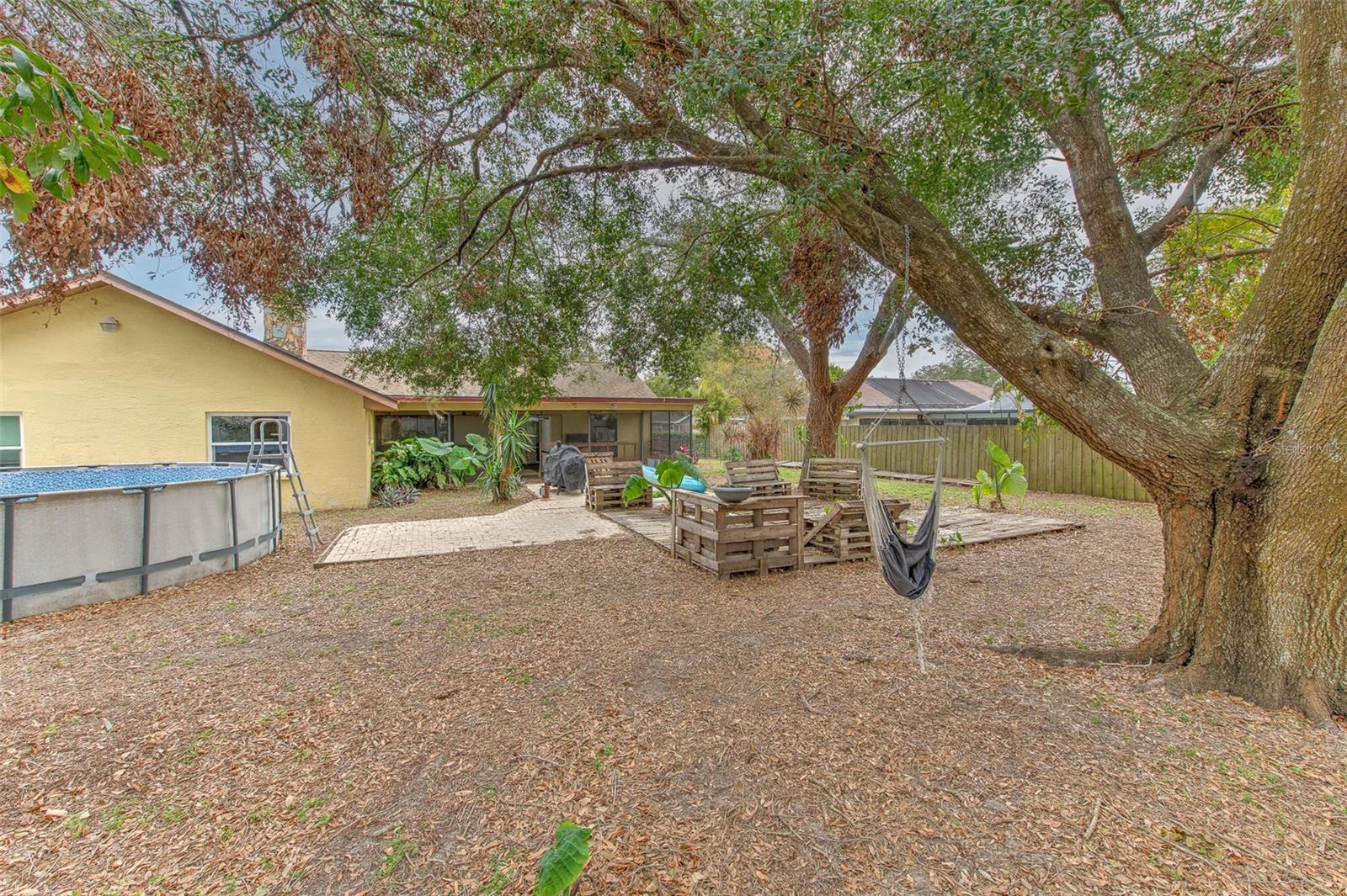 Large Fenced in lot!