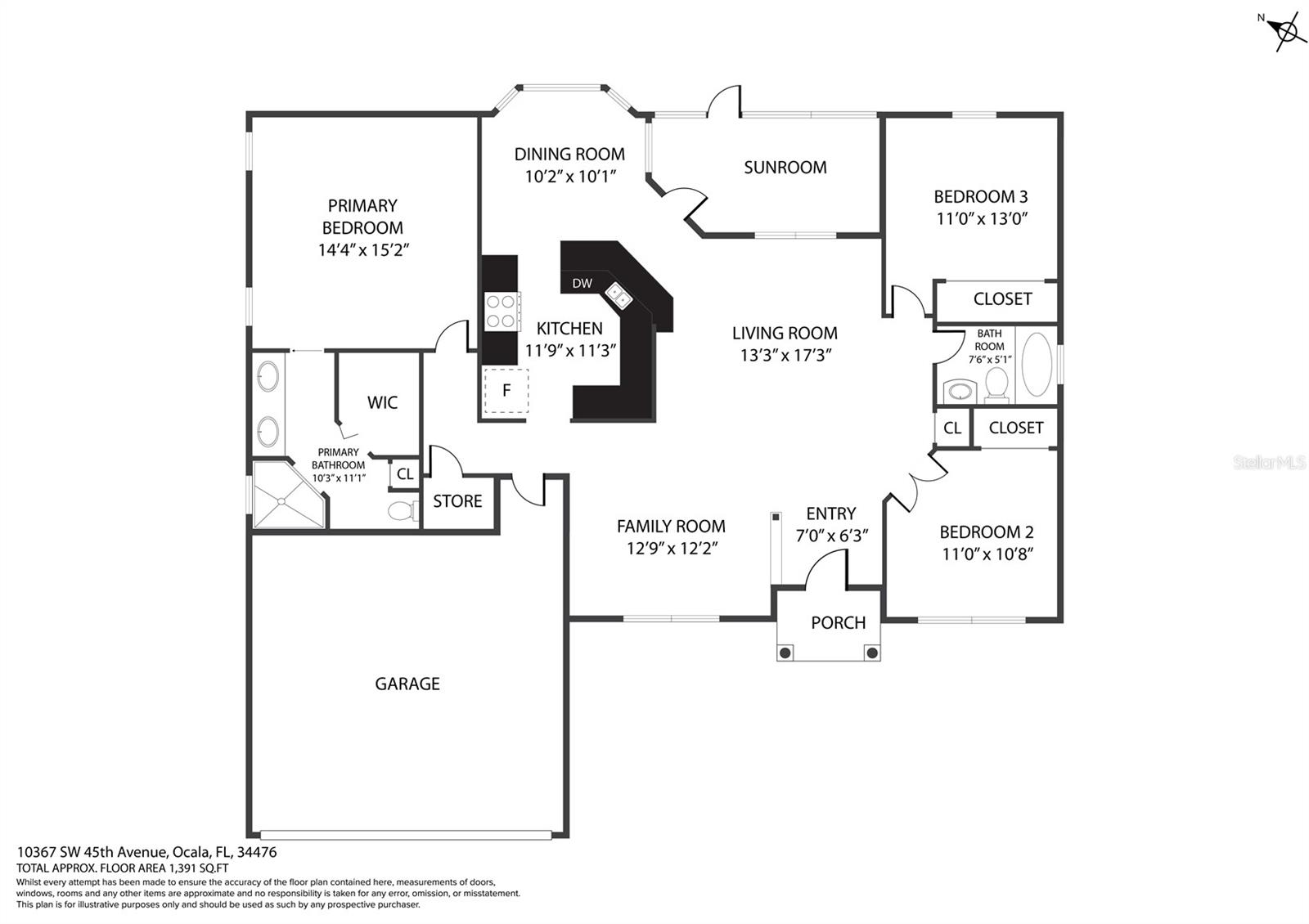 10367 SW 45TH AVE, OCALA, FL, 34476