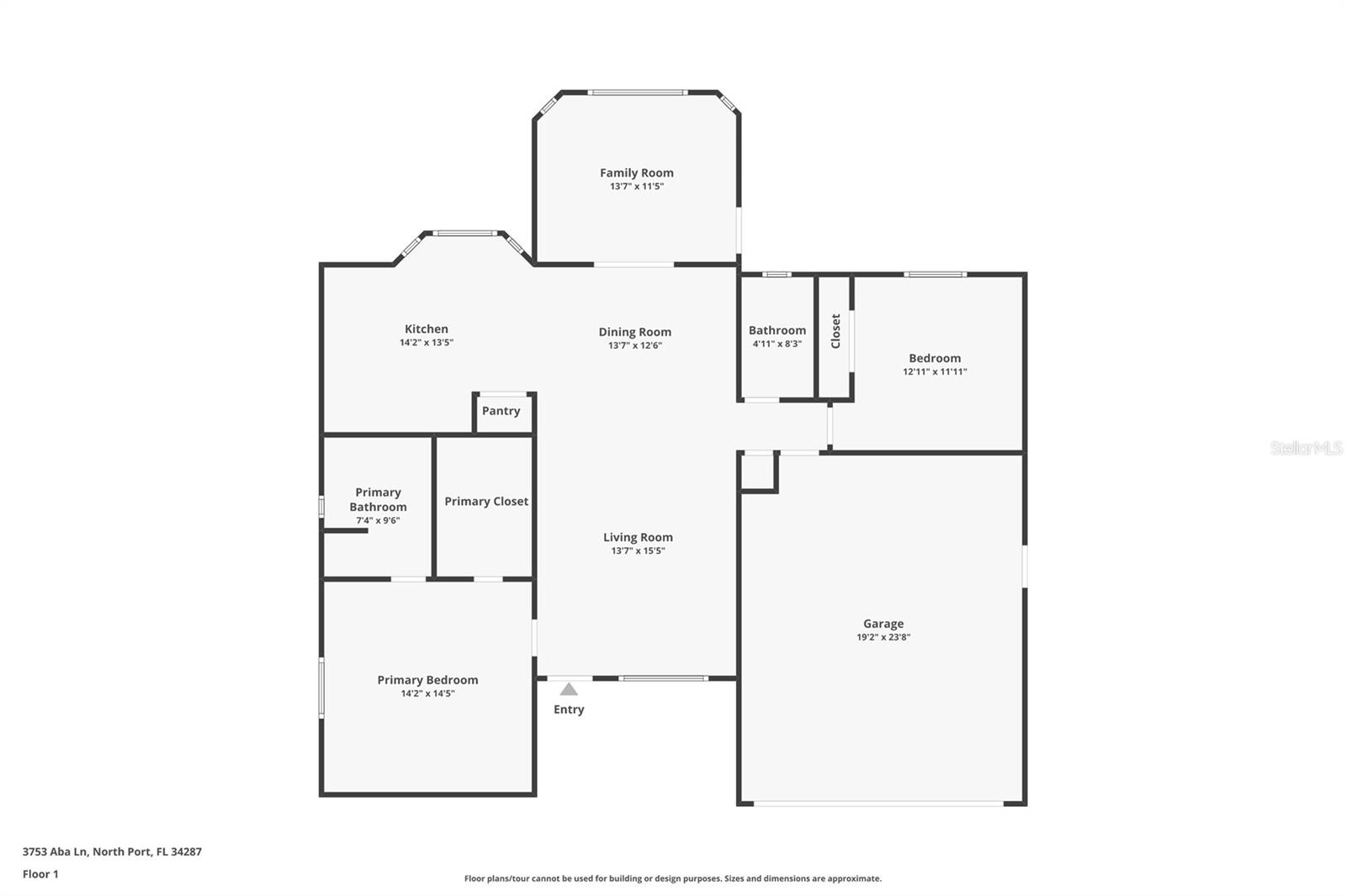 3753 ABA LN, NORTH PORT, FL, 34287