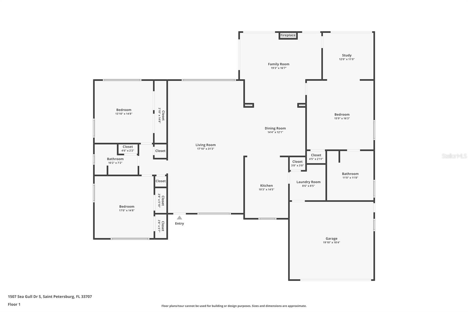 1507 SEA GULL DR S, ST PETERSBURG, FL, 33707