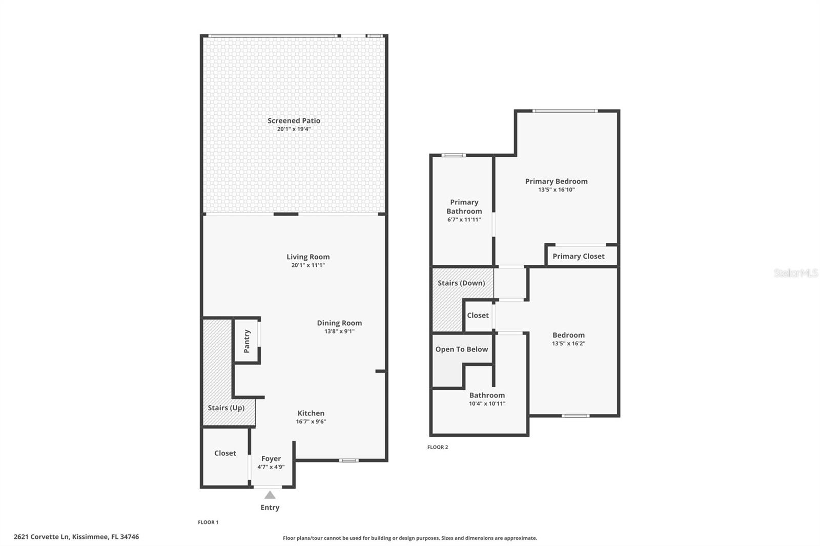 2621 CORVETTE LANE, KISSIMMEE, FL, 34746