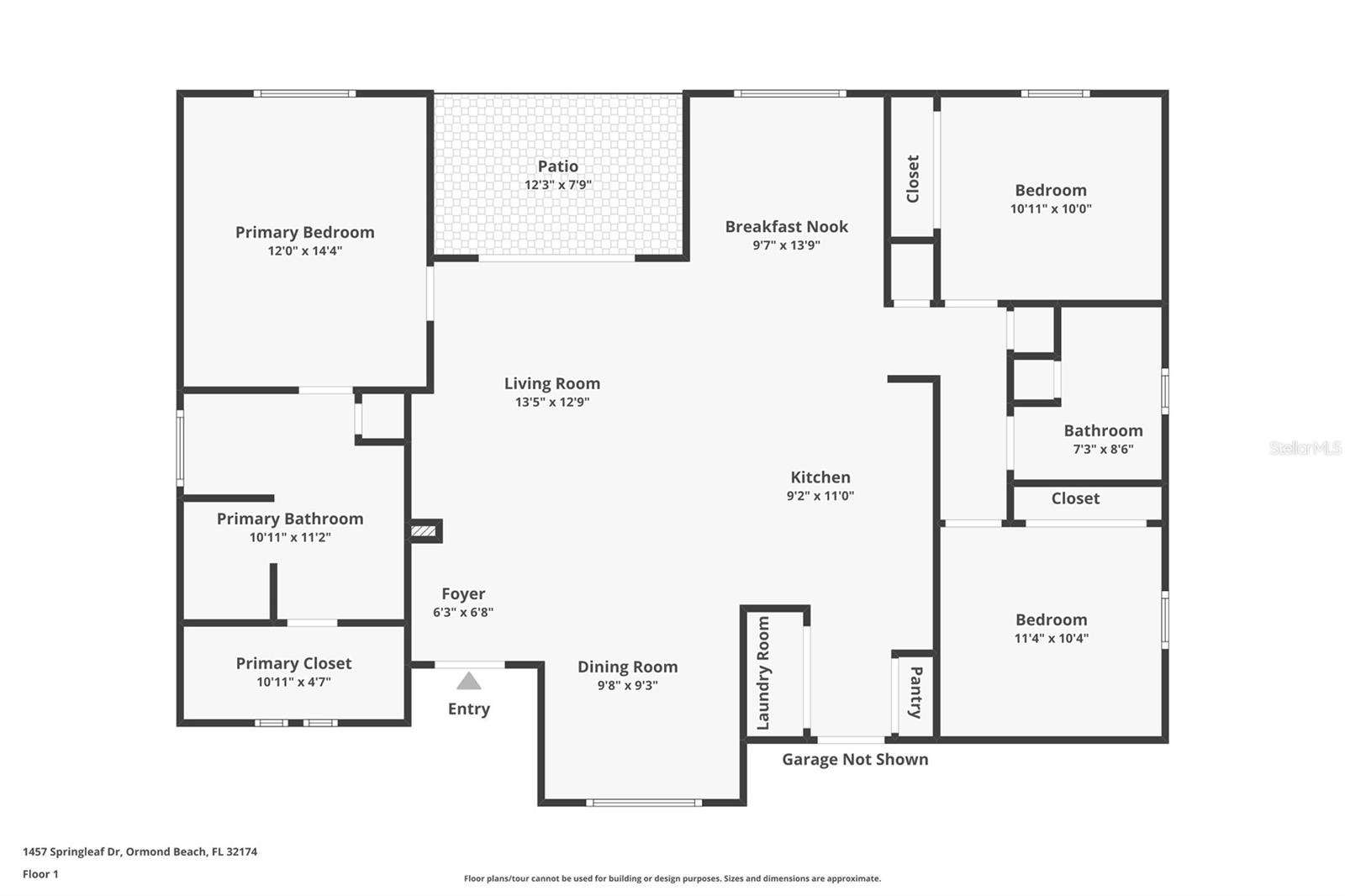 1457 SPRINGLEAF DR, ORMOND BEACH, FL, 32174
