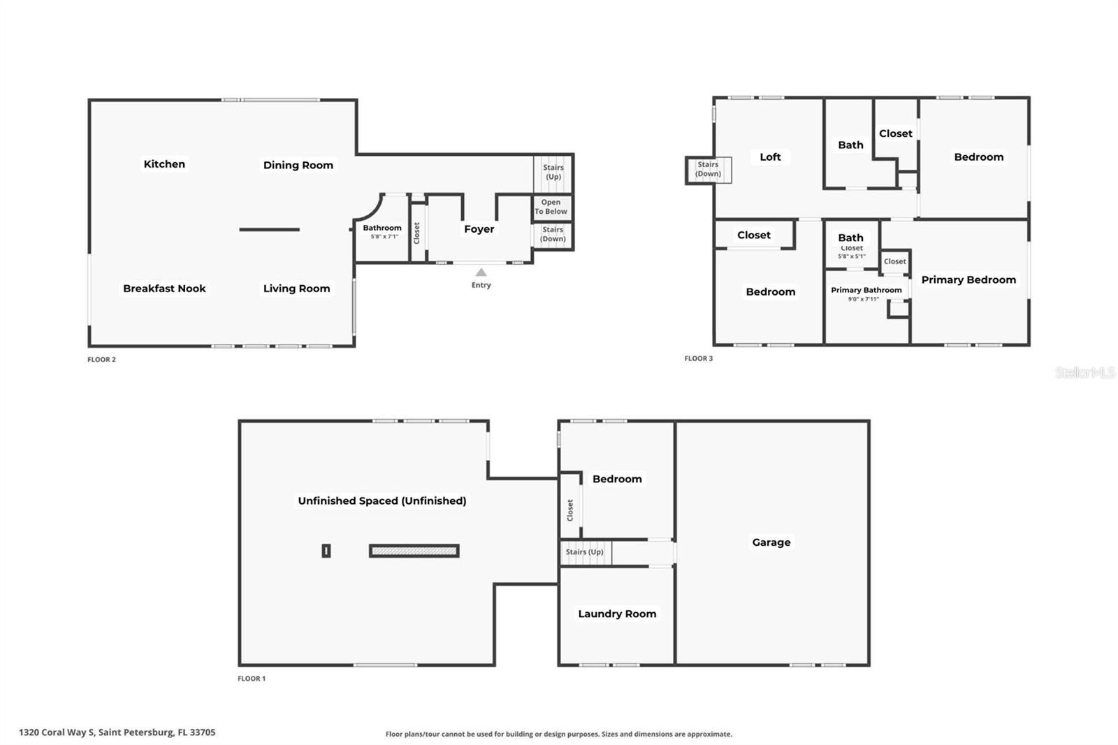 1320 CORAL WAY S, ST PETERSBURG, FL, 33705