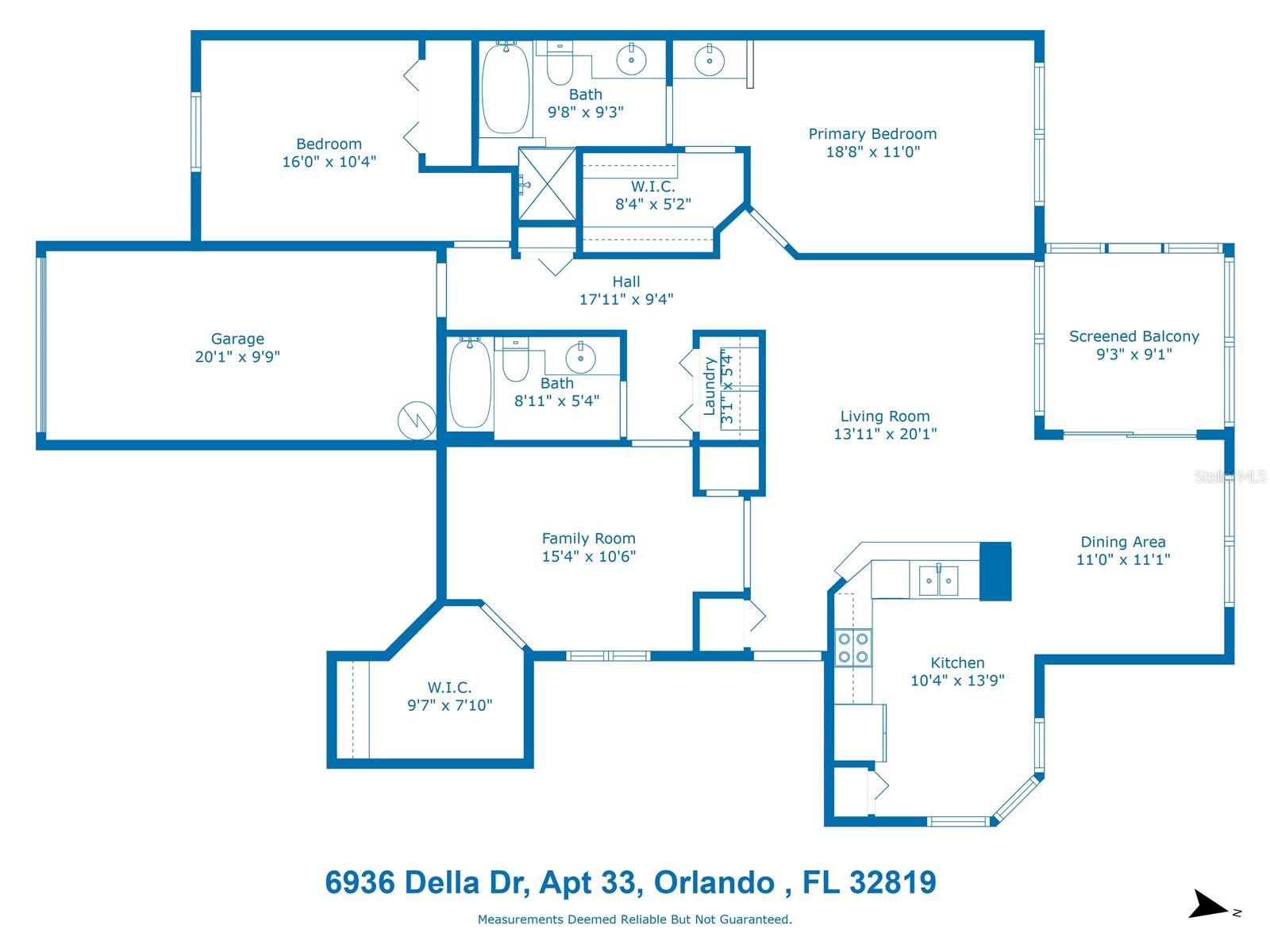 6936 DELLA DR #33, ORLANDO, FL, 32819