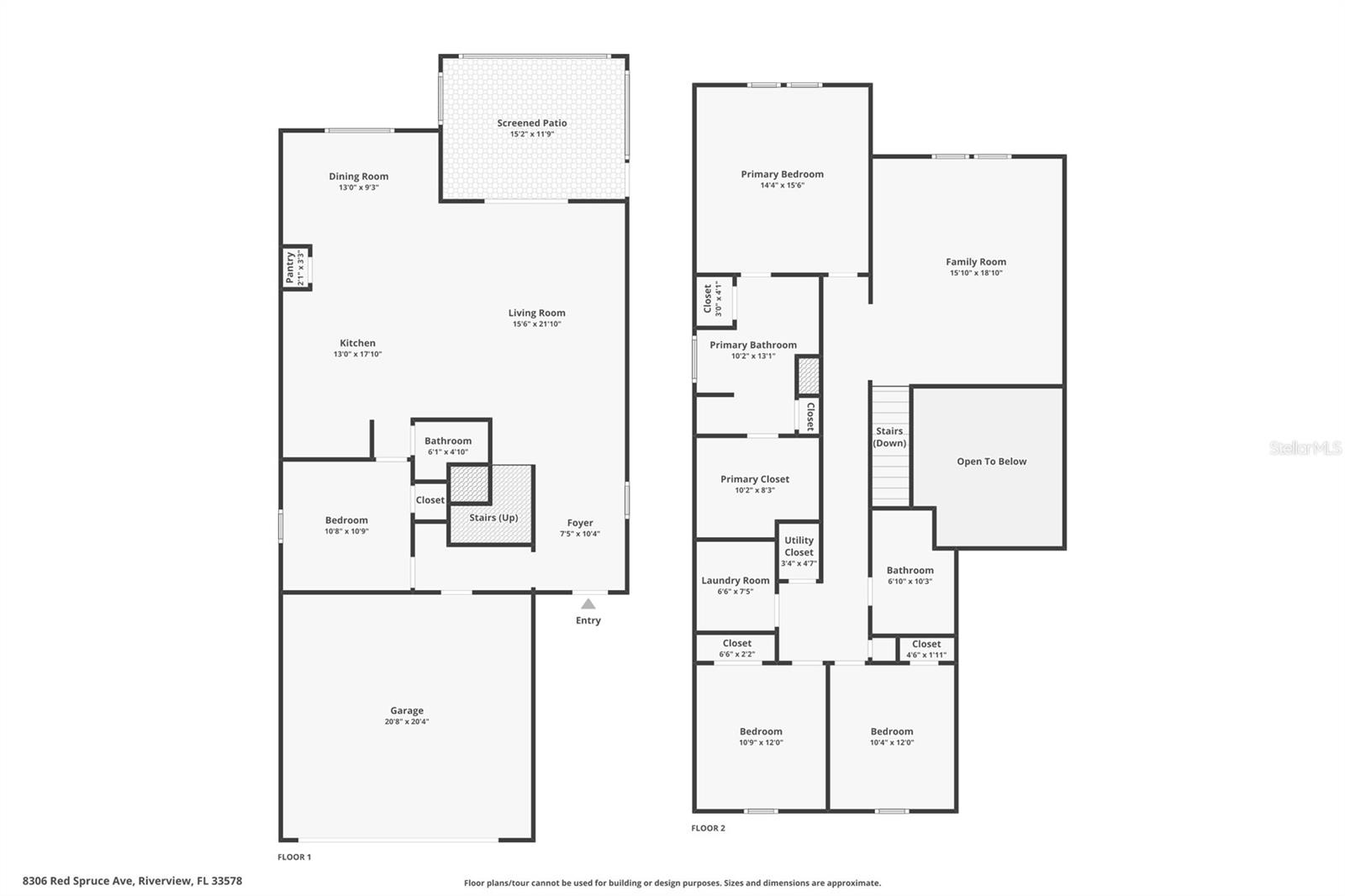 8306 RED SPRUCE AVE, RIVERVIEW, FL, 33578