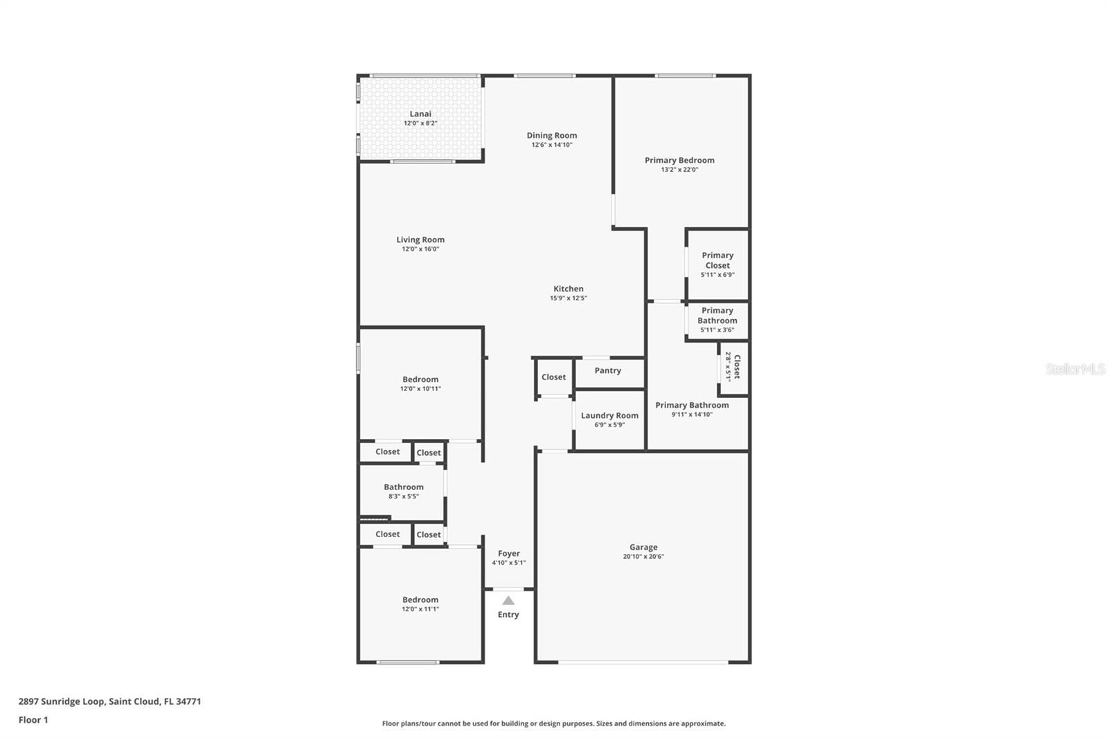 2897 SUNRIDGE LOOP, ST CLOUD, FL, 34771