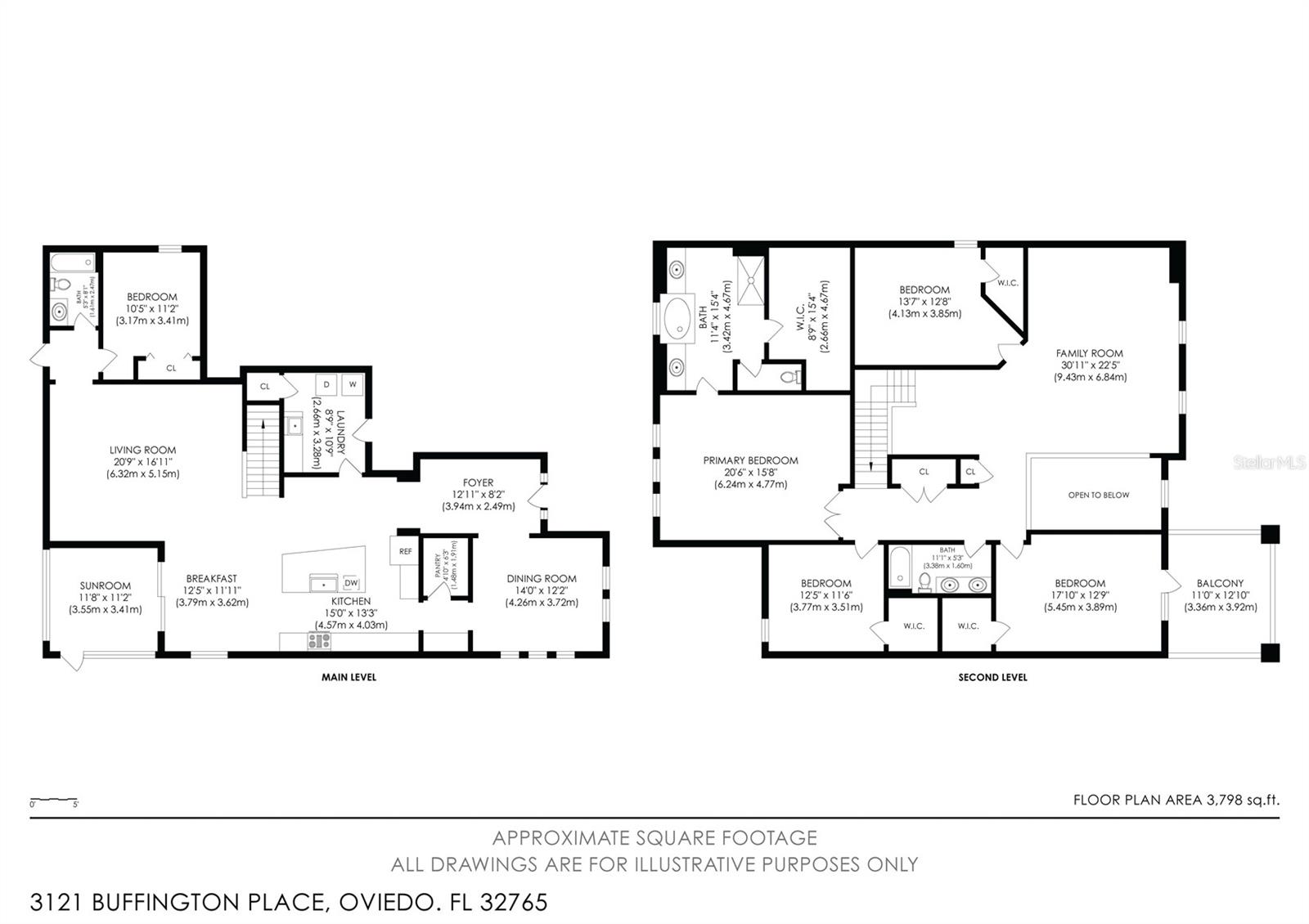 3121 BUFFINGTON PL, OVIEDO, FL, 32765