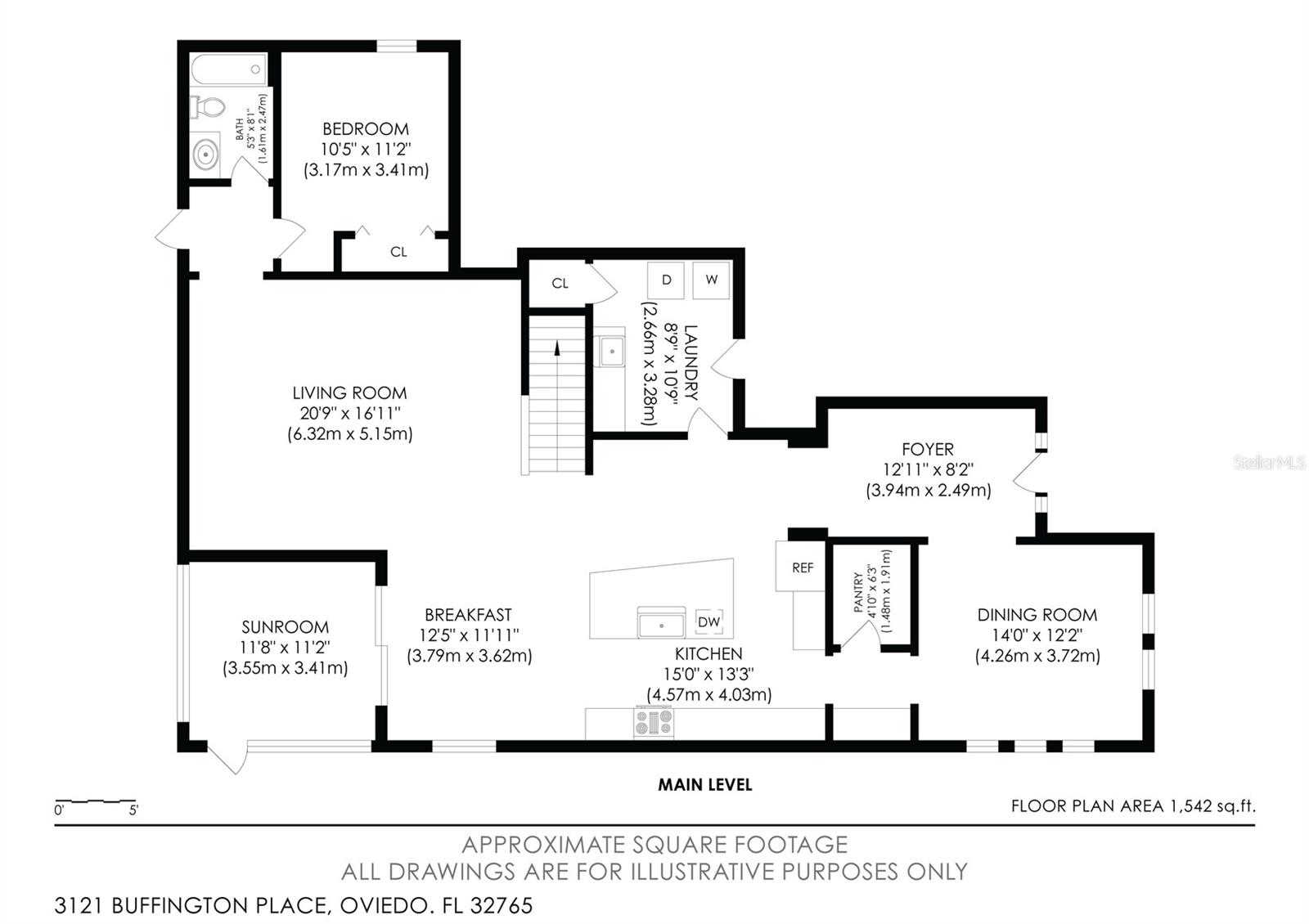3121 BUFFINGTON PL, OVIEDO, FL, 32765