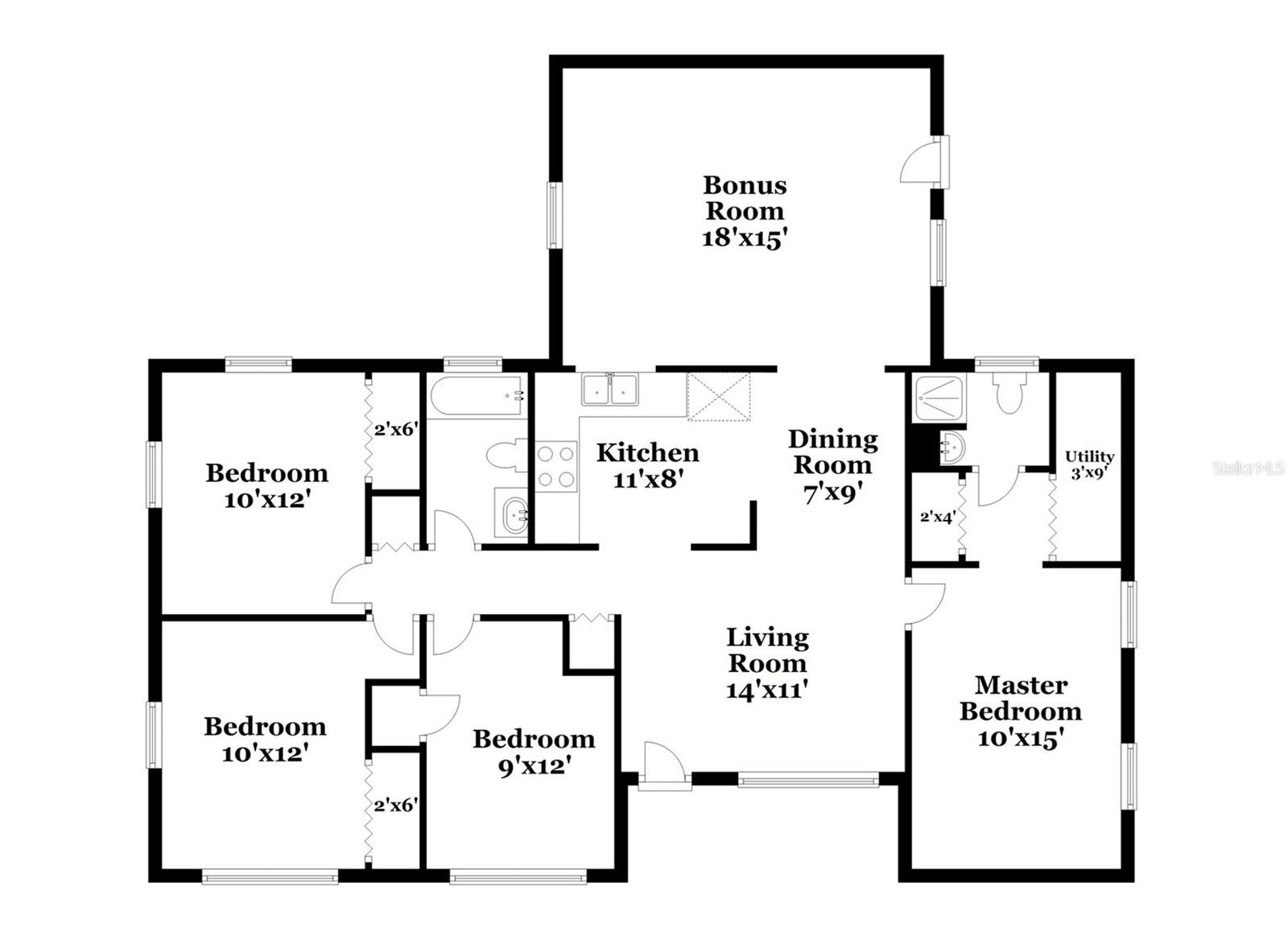 2819 BON AIR DR, ORLANDO, FL, 32818