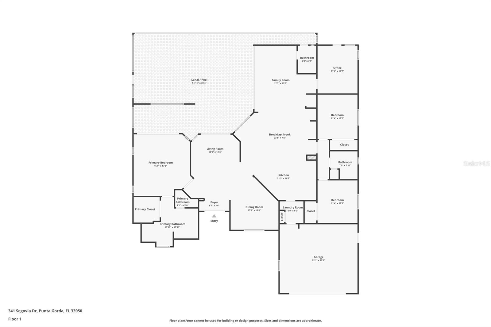 341 SEGOVIA DR, PUNTA GORDA, FL, 33950