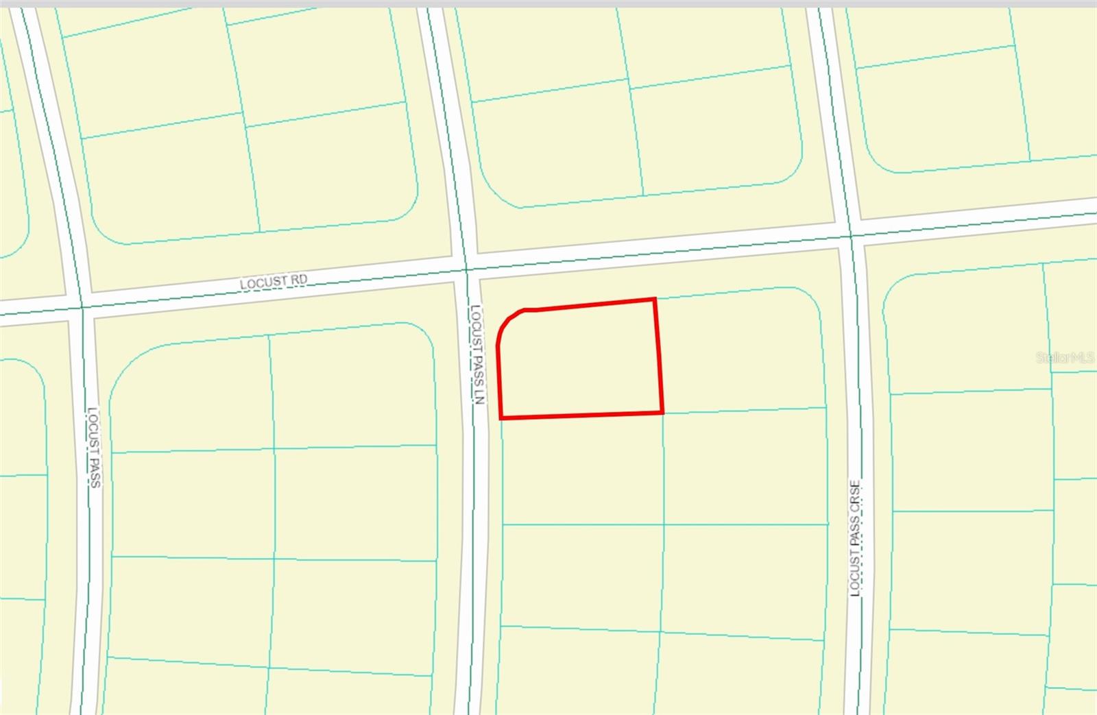 Lot 1 LOCUST PASS CRSE, OCALA, FL, 34472