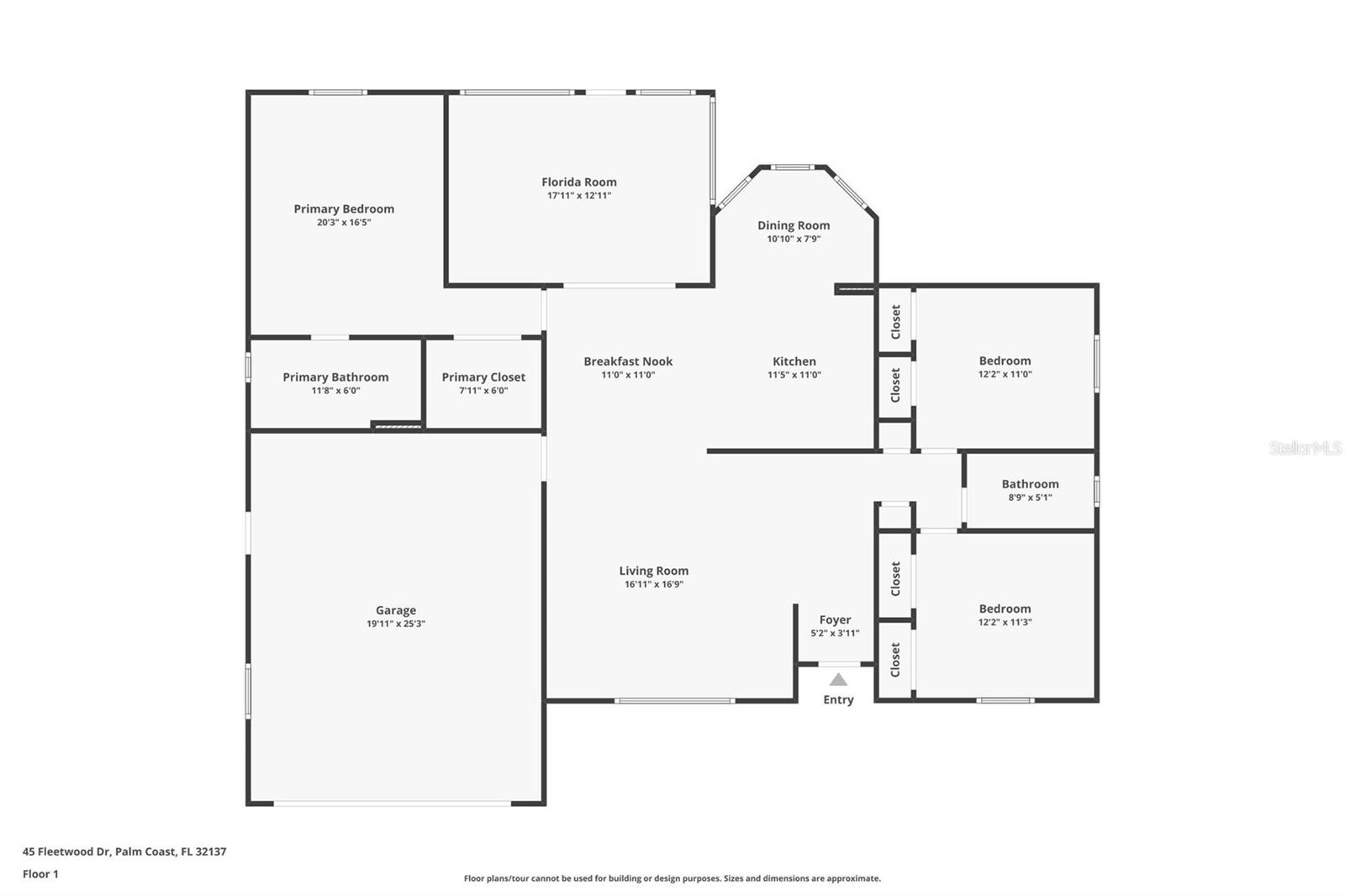 45 FLEETWOOD DR, PALM COAST, FL, 32137