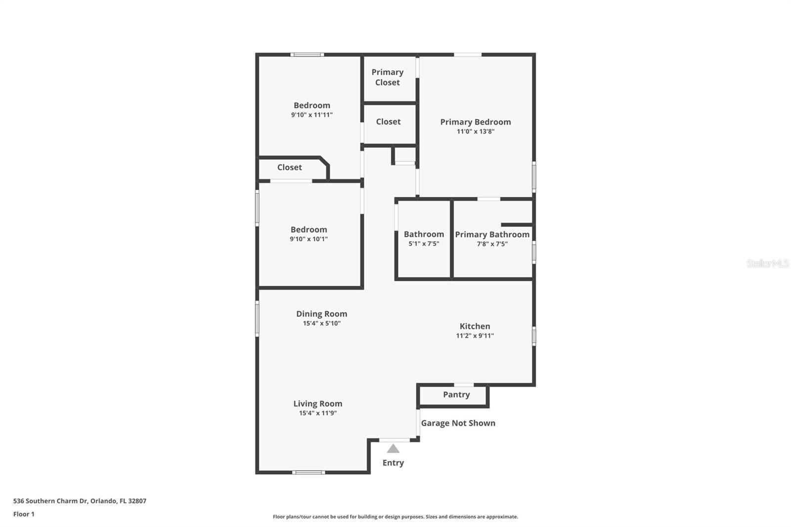 536 SOUTHERN CHARM DR, ORLANDO, FL, 32807
