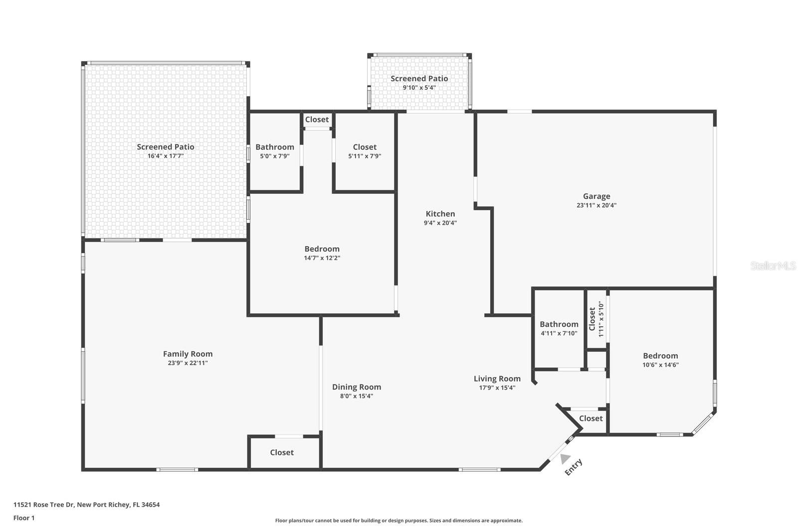 11521 ROSE TREE DR, NEW PORT RICHEY, FL, 34654