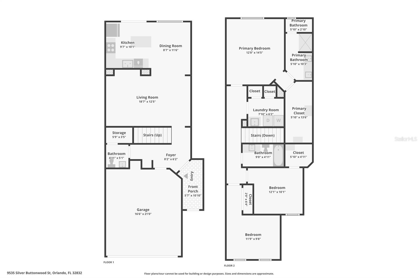 9535 SILVER BUTTONWOOD ST, ORLANDO, FL, 32832