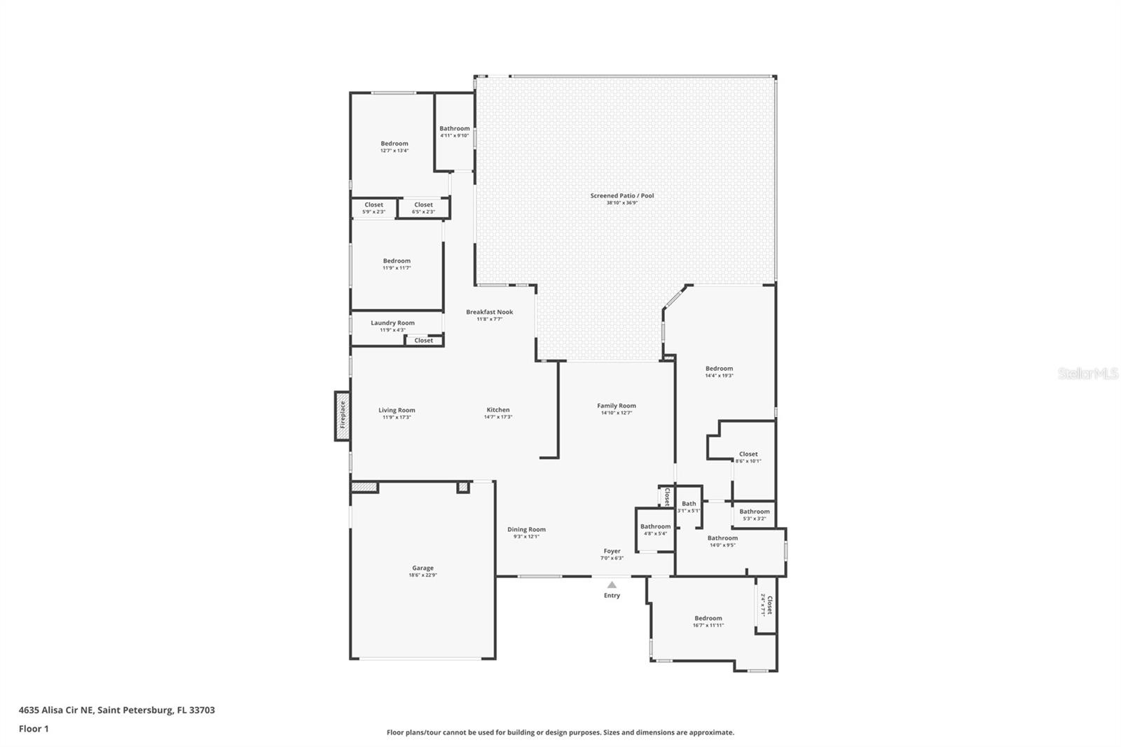 4635 ALISA CIR NE, ST PETERSBURG, FL, 33703